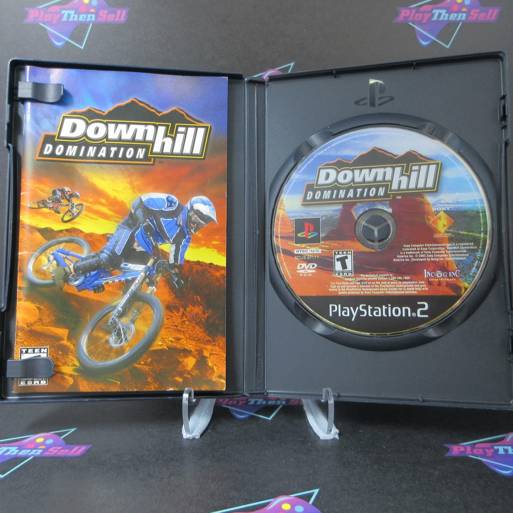 Downhill Domination PS2 PlayStation 2 Complete - Very Good