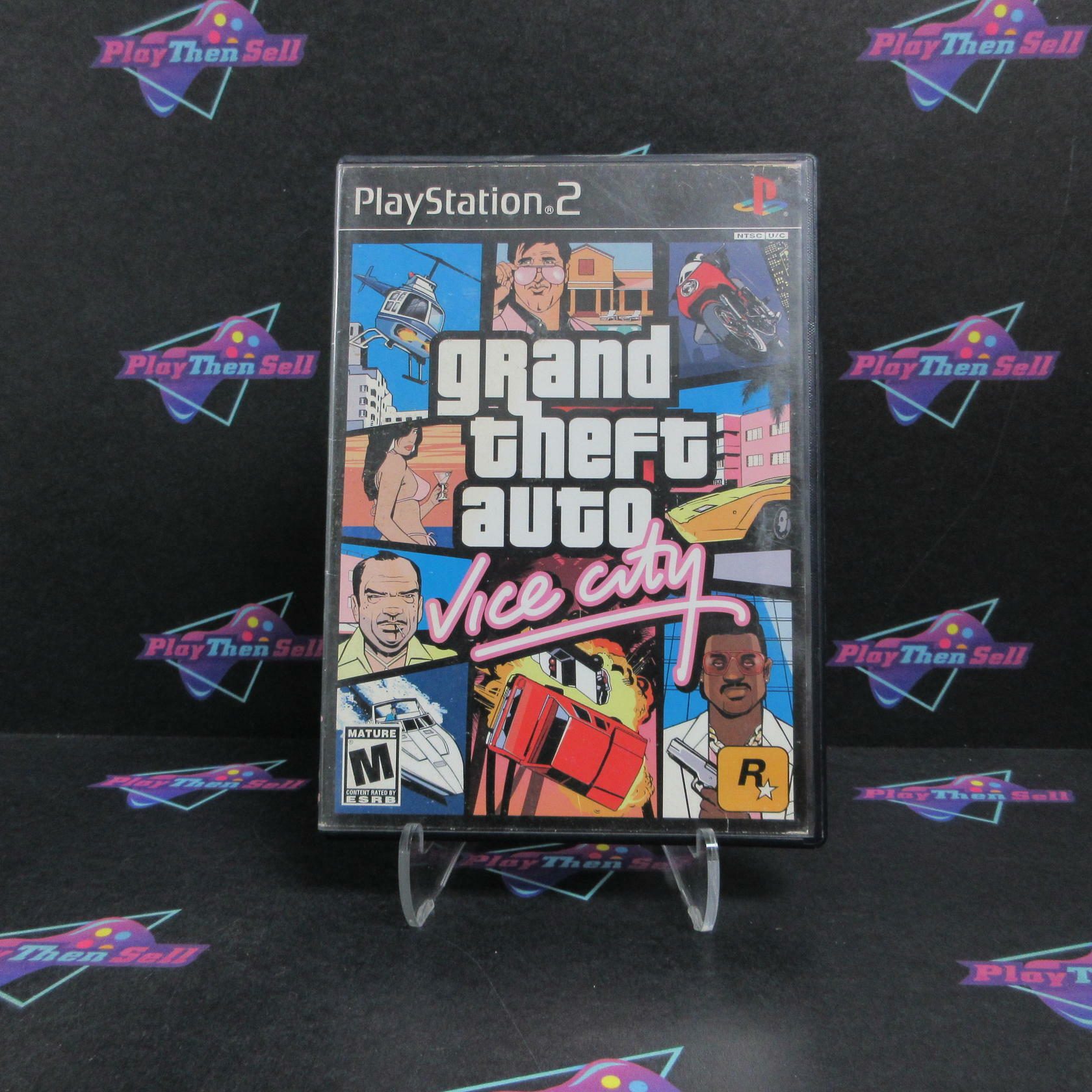 Grand Theft Auto Vice City Trilogy PlayStation 2 Complete - Very Good