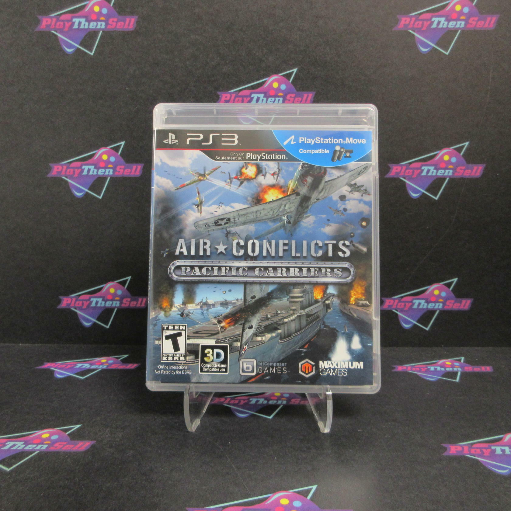 Air Conflicts Pacific Carriers PS3 PlayStation 3 Complete - Refurbished