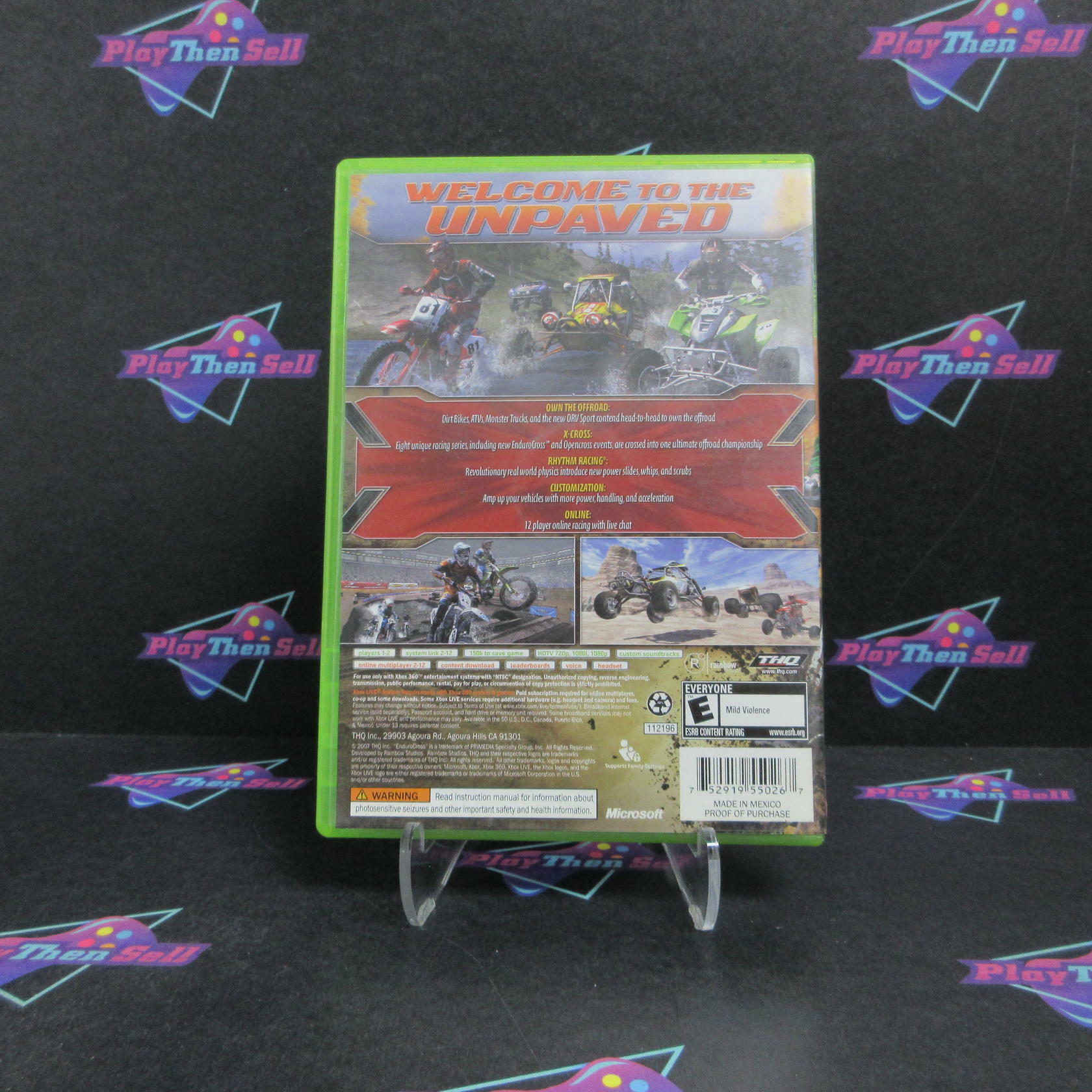 Mx Vs ATV Untamed Xbox 360 Complete - Very Good
