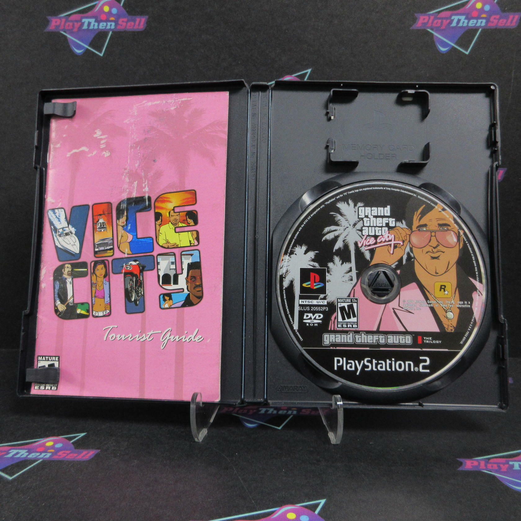 Grand Theft Auto Vice City Trilogy PlayStation 2 Complete - Very Good