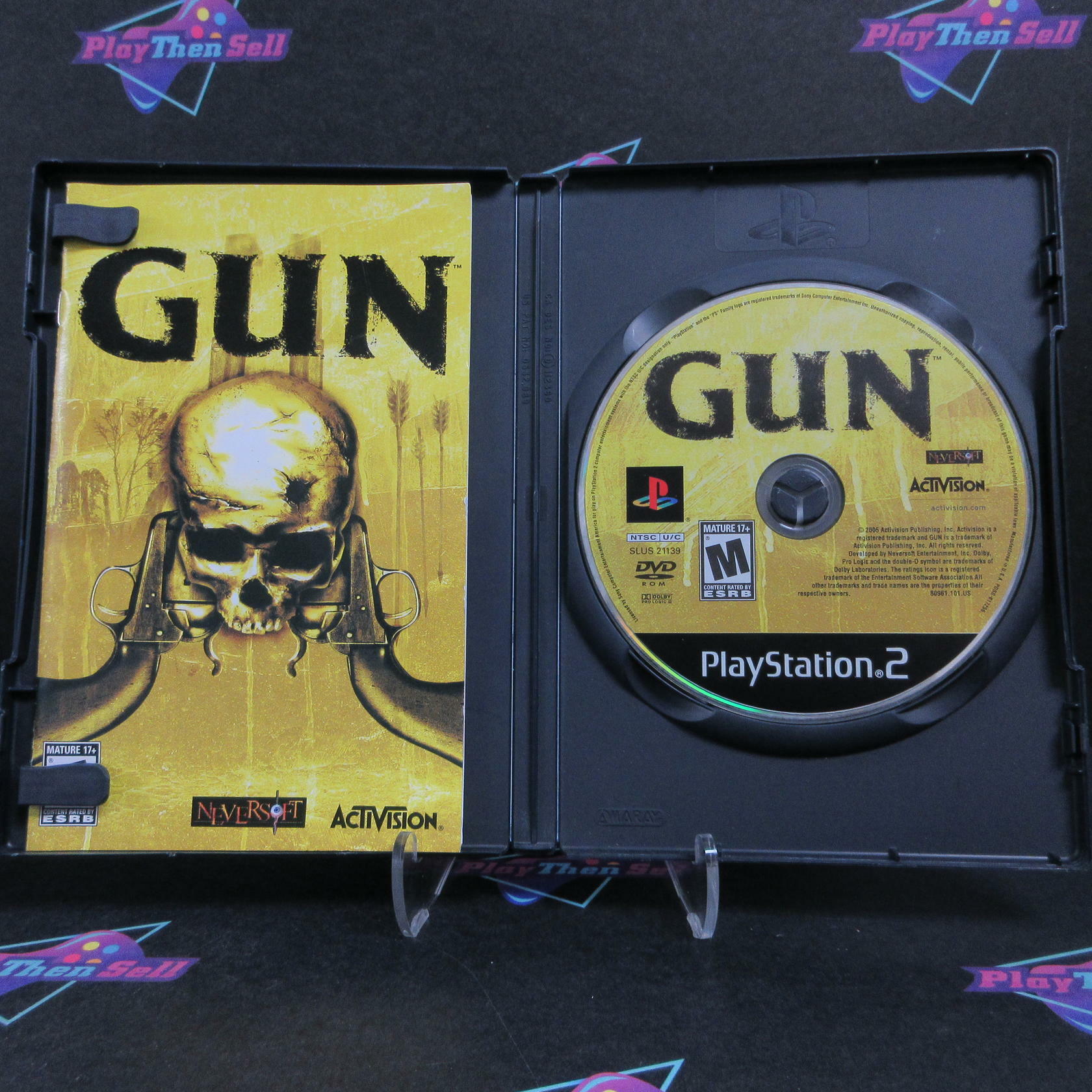 GUN PS2 PlayStation 2 Complete - Very Good