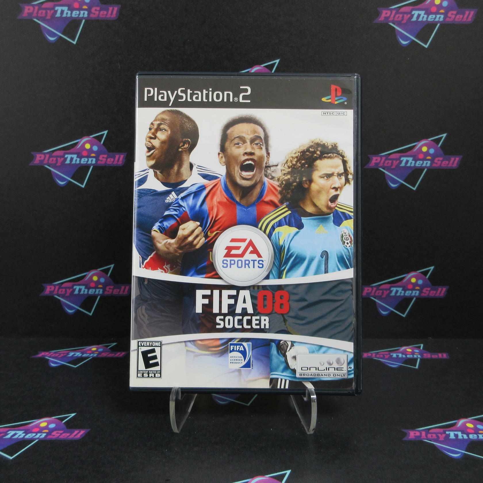 FIFA 08 PS2 PlayStation 2 Complete - Refurbished