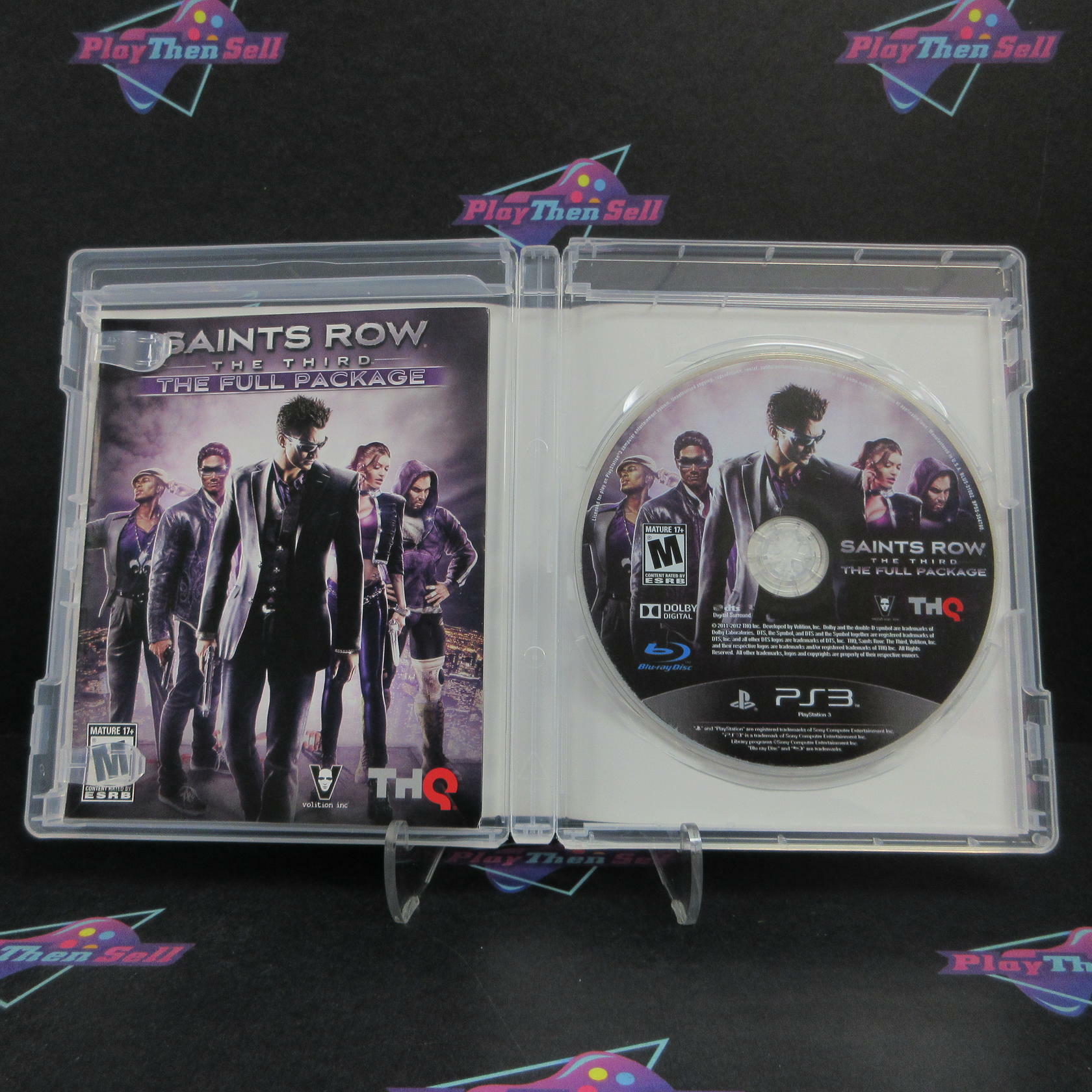 Saints Row The Third The Full Package PS3 PlayStation 3 Complete - Refurbished