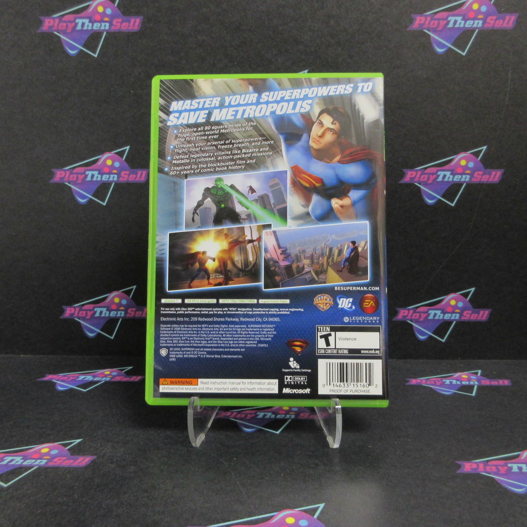 Superman Returns Xbox 360 Complete - Excellent
