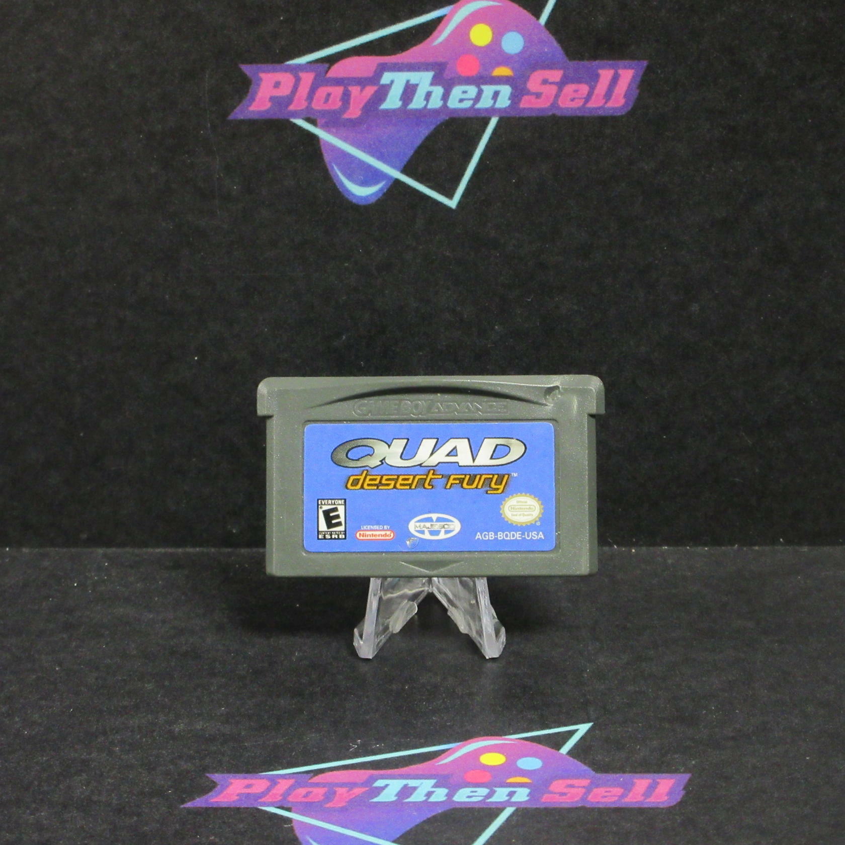 Quad Desert Fury GBA Gameboy Advance Cartridge/Tested - Very Good