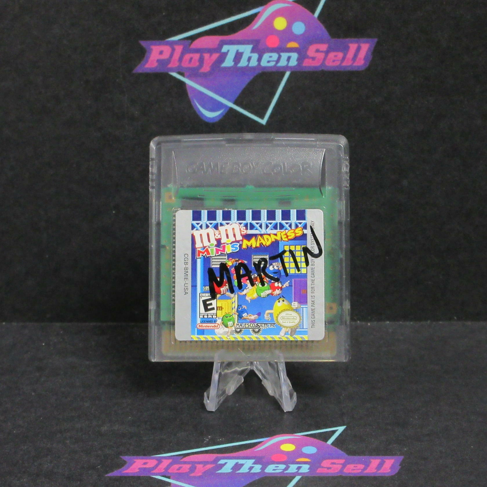M&M's Mini Madness Gameboy Color Cartridge / Tested - Very Good