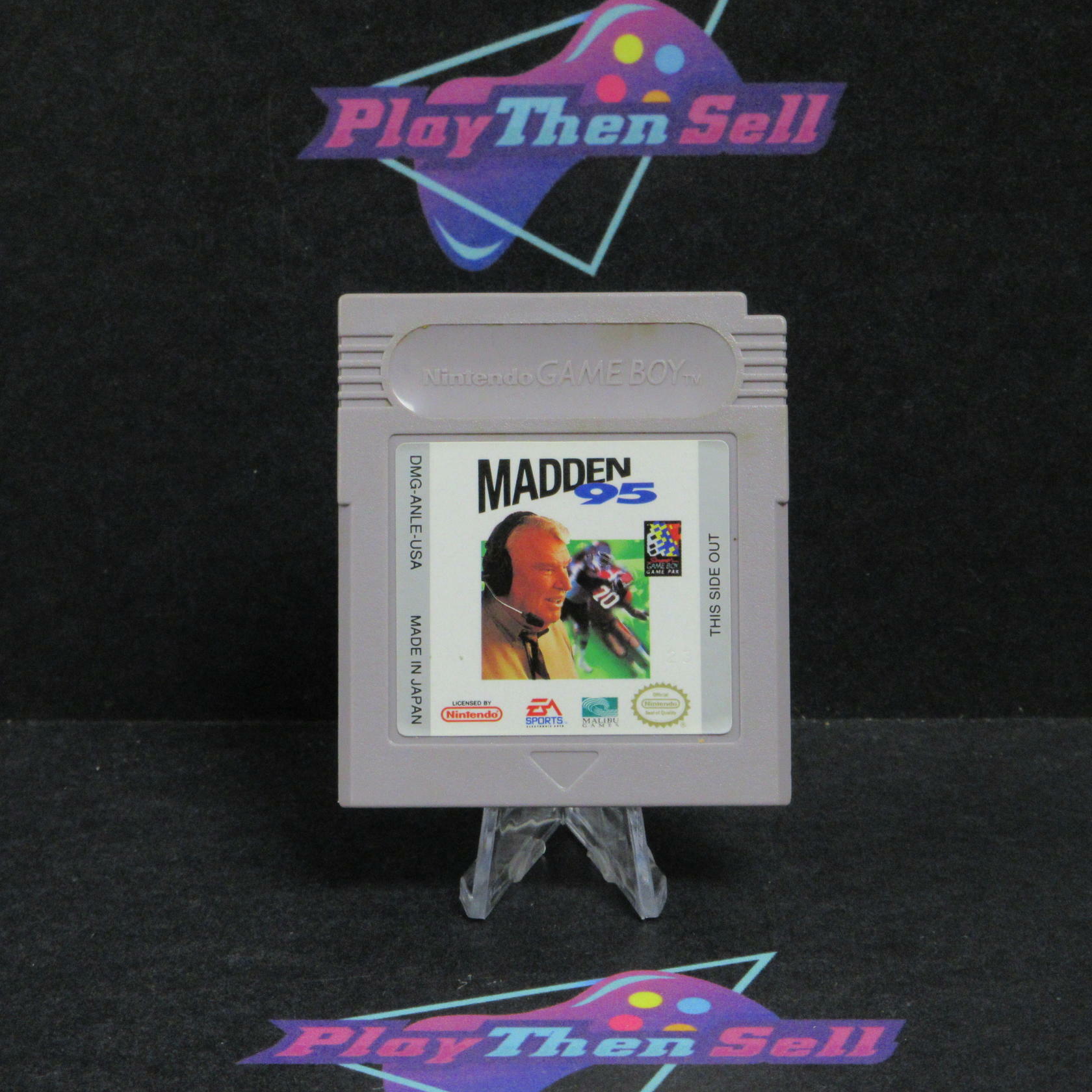 Madden 95 Nintendo Gameboy Cartridge/Tested - Very Good