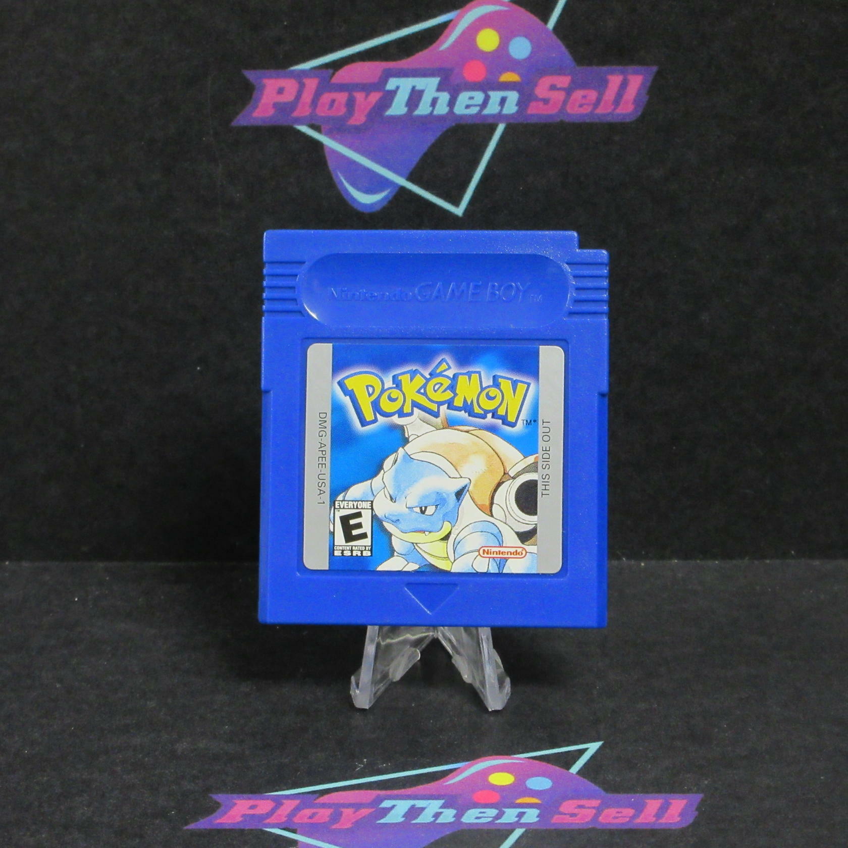 Pokemon Blue Nintendo Gameboy Cartridge/Tested - Very Good