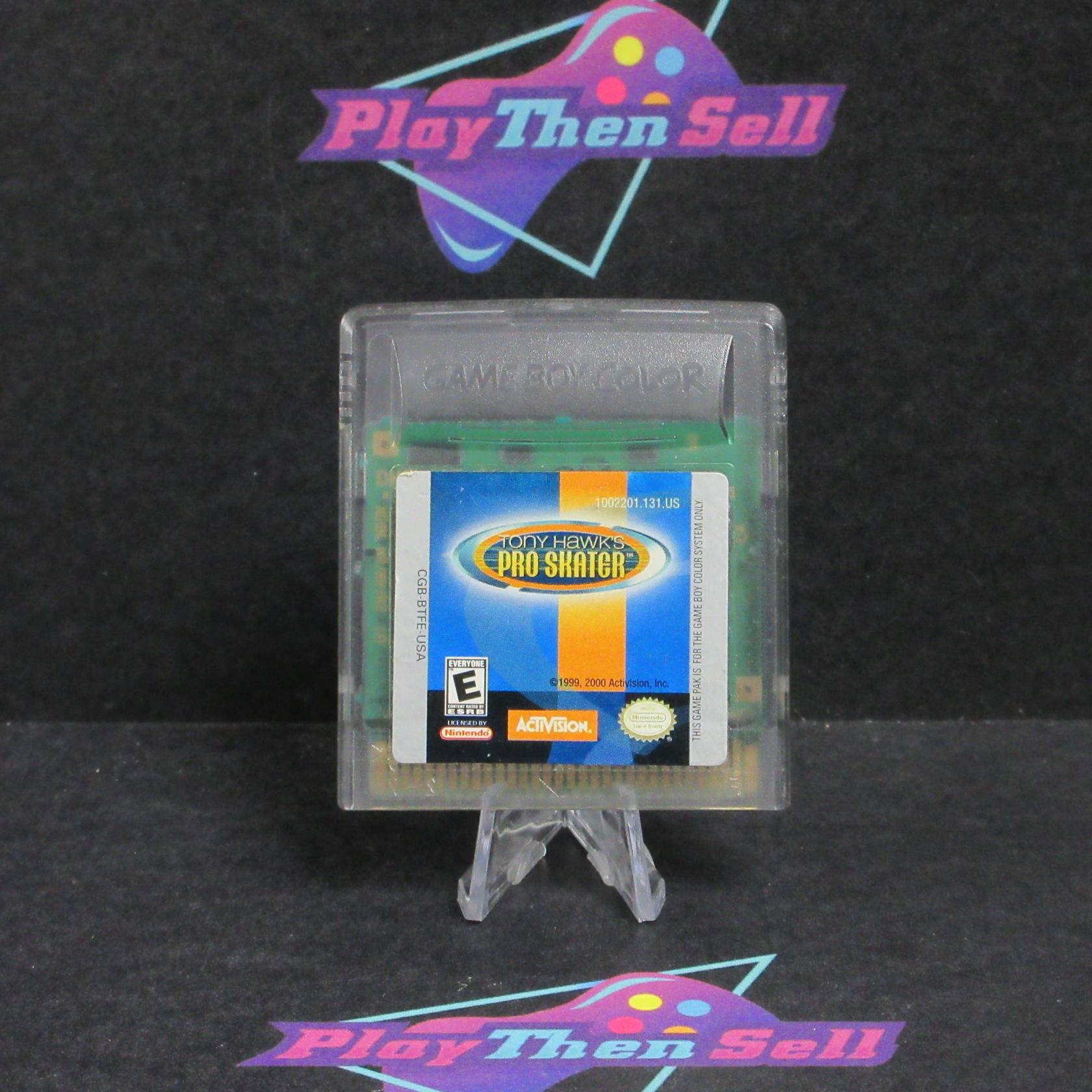 Tony Hawk's Pro Skater Nintendo Gameboy Color Cartridge / Tested - Very Good