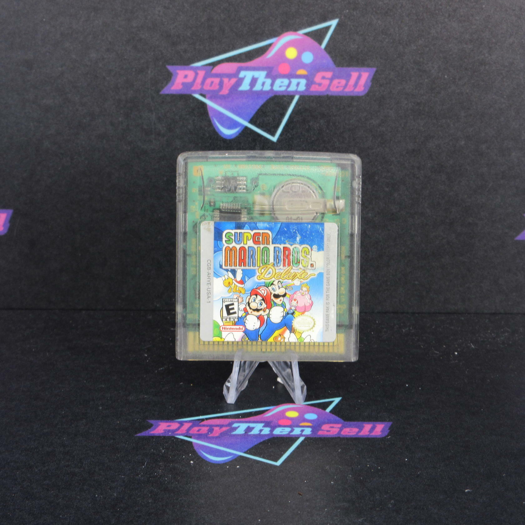 Super Mario Bros. Deluxe Nintendo Gameboy Color Cartridge/Tested - Very Good