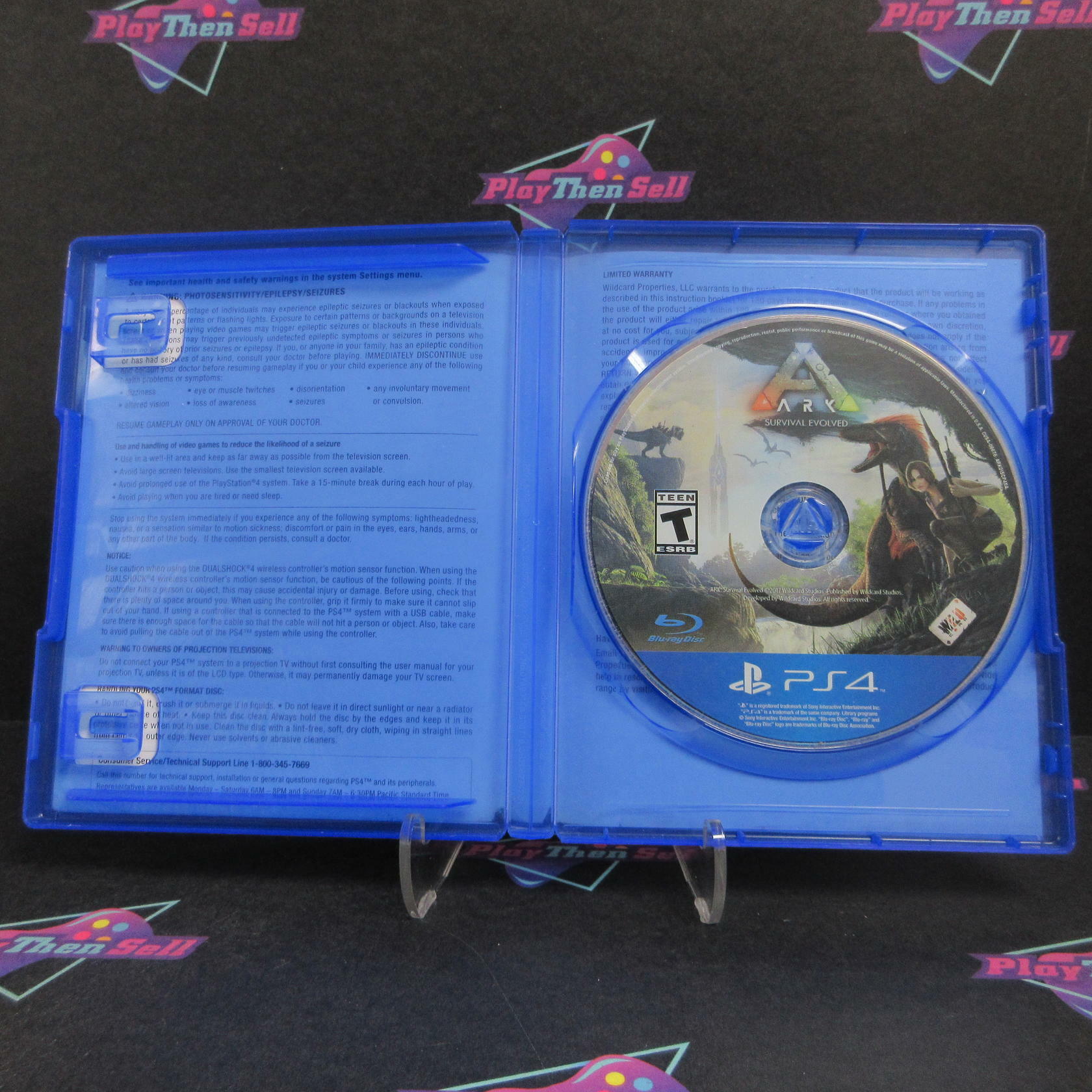 ARK Survival Evolved PS4 PlayStation 4 Complete - Very Good