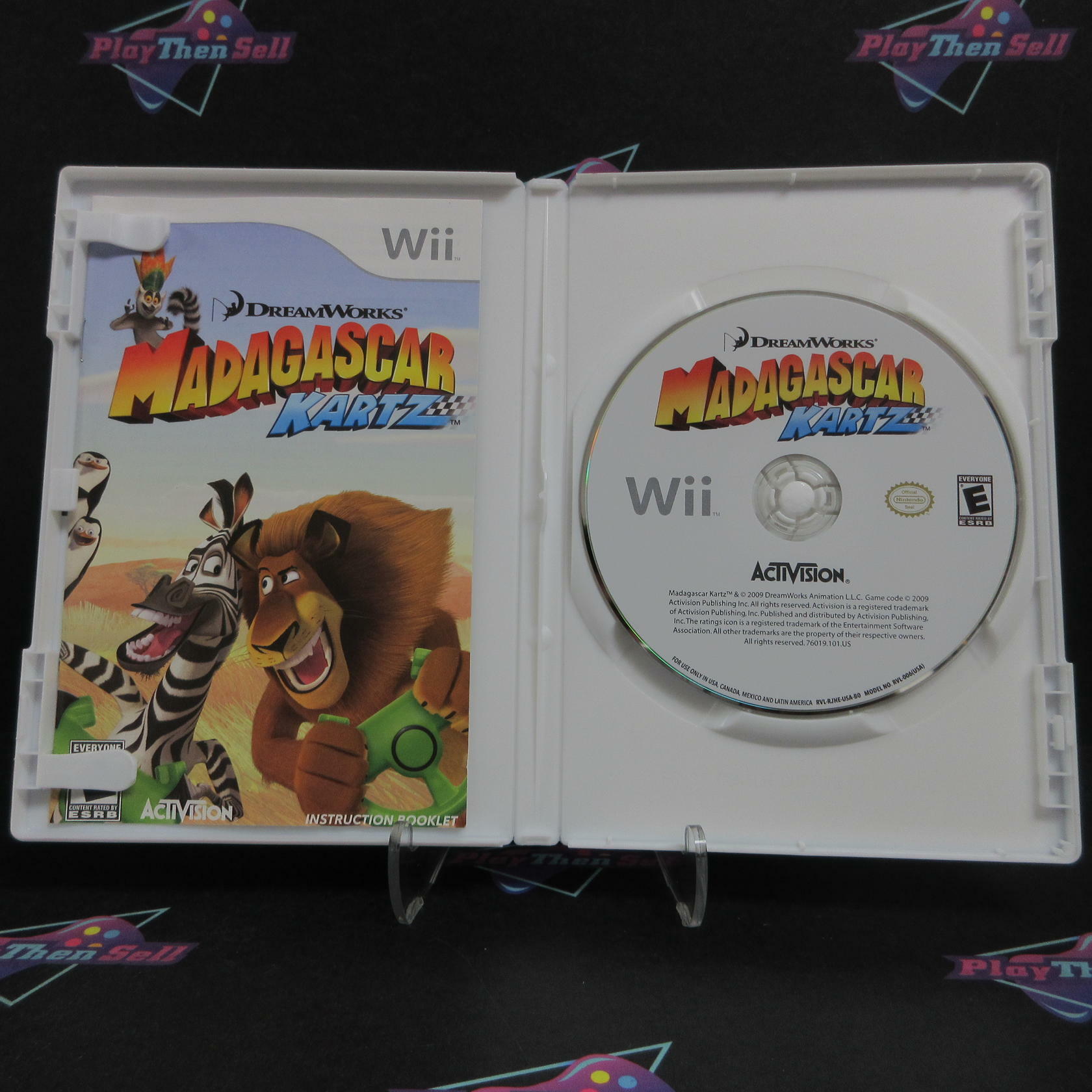 Madagascar Kartz Nintendo Wii Complete - Refurbished