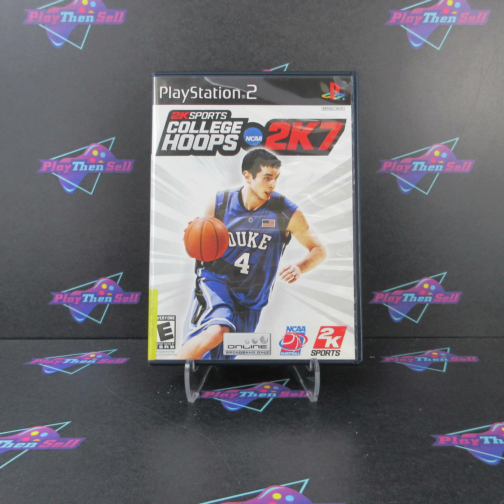 College Hoops 2K7 PS2 PlayStation 2 Complete - Very Good