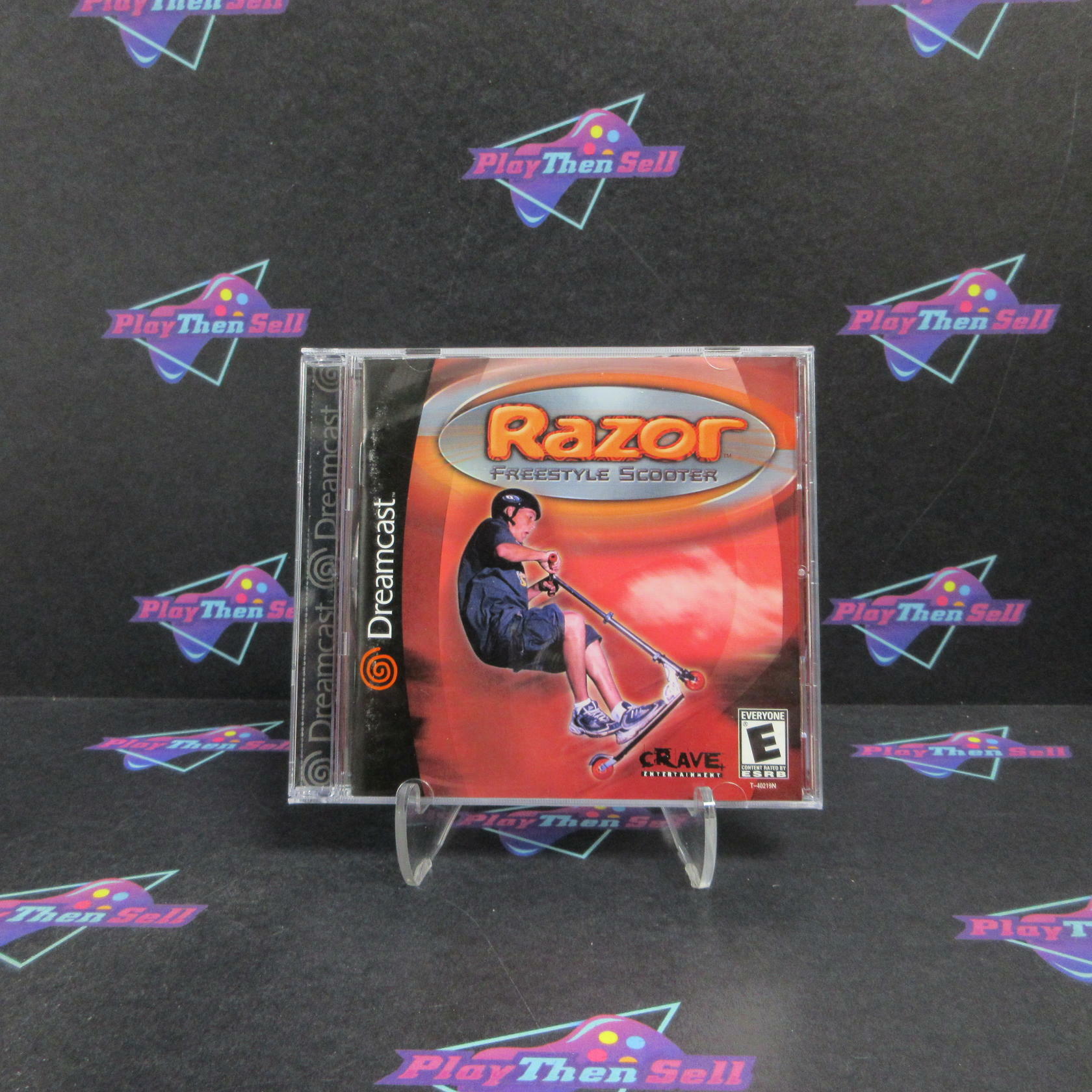 Razor Freestyle Scooter Sega Dreamcast Complete - Very Good