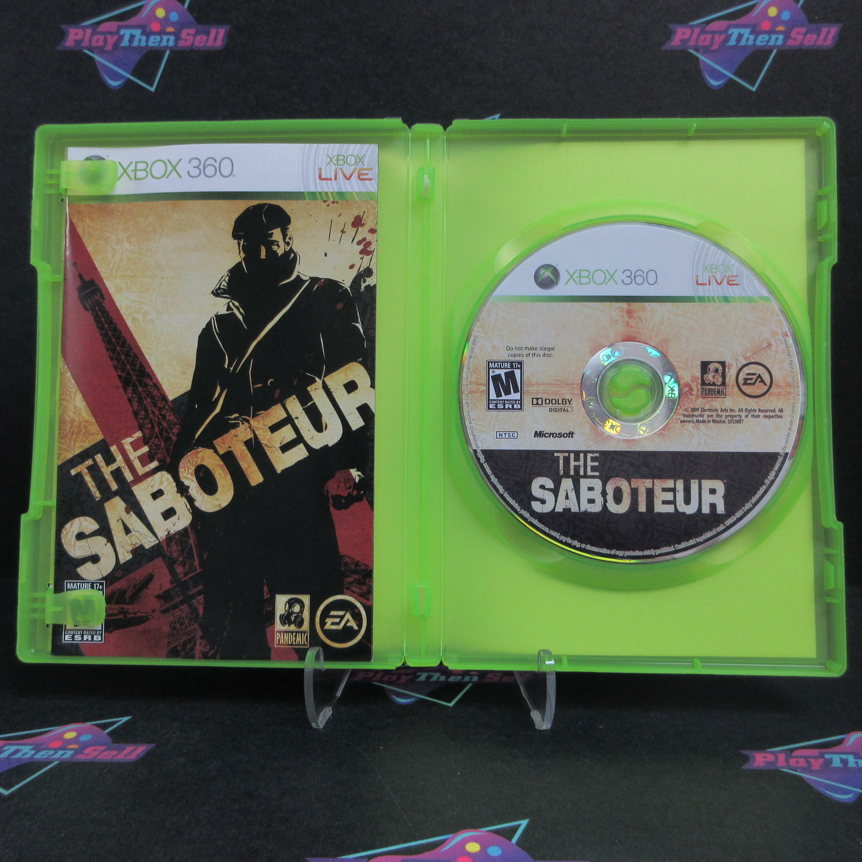The Saboteur Xbox 360 Complete - Excellent