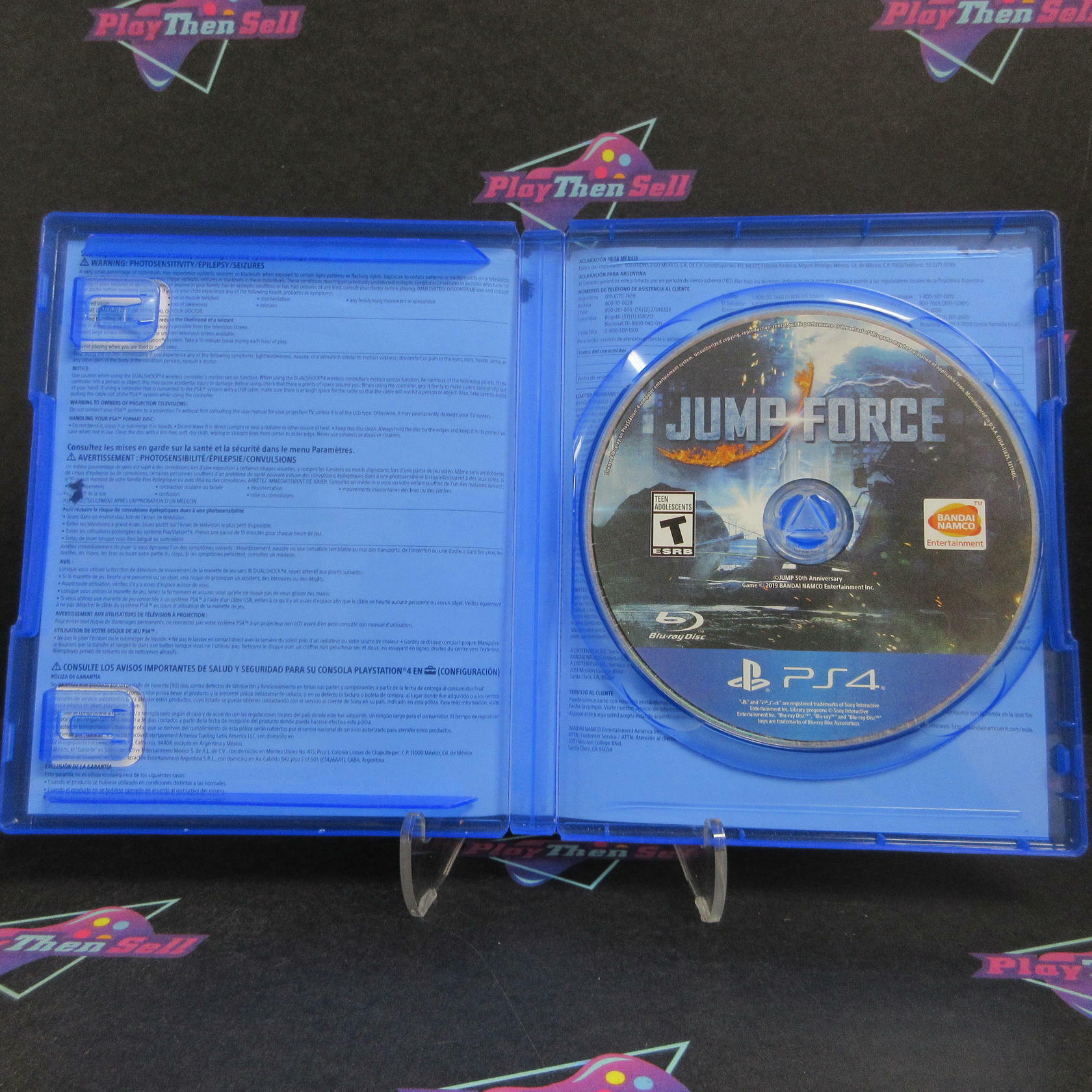 Jump force PS4 PlayStation 4 Complete - Very Good