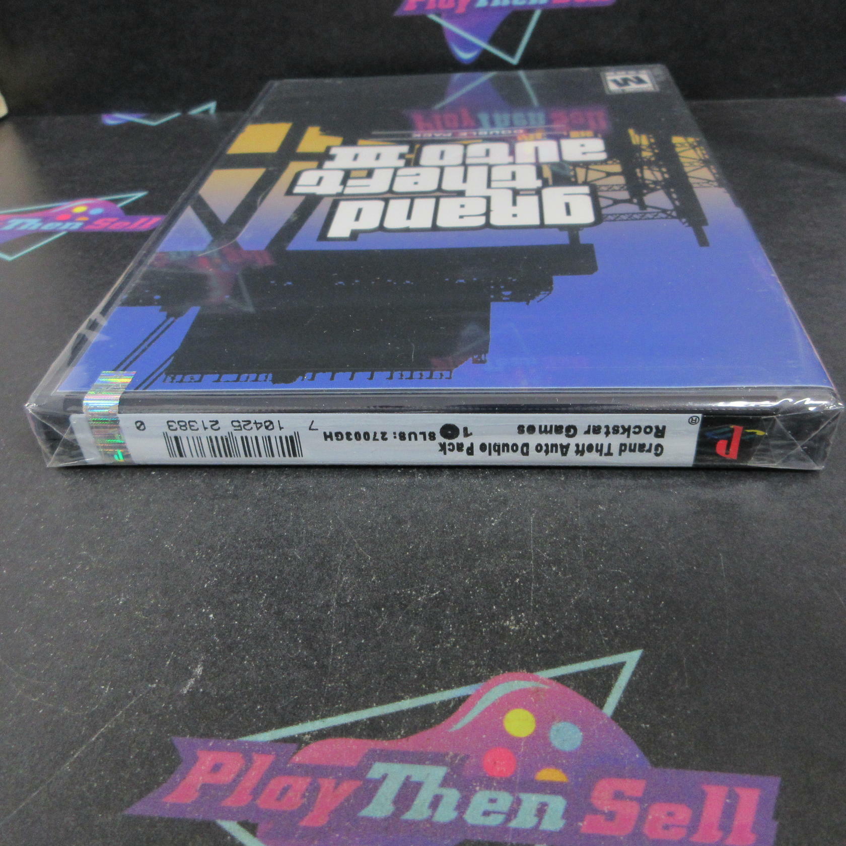 Grand Theft Auto Double Pack PS2 PlayStation 2 GH Complete - Refurbished
