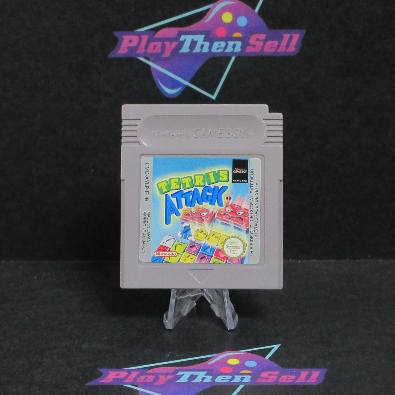 Tetris Attack Nintendo Gameboy Cartridge/Tested - Very Good