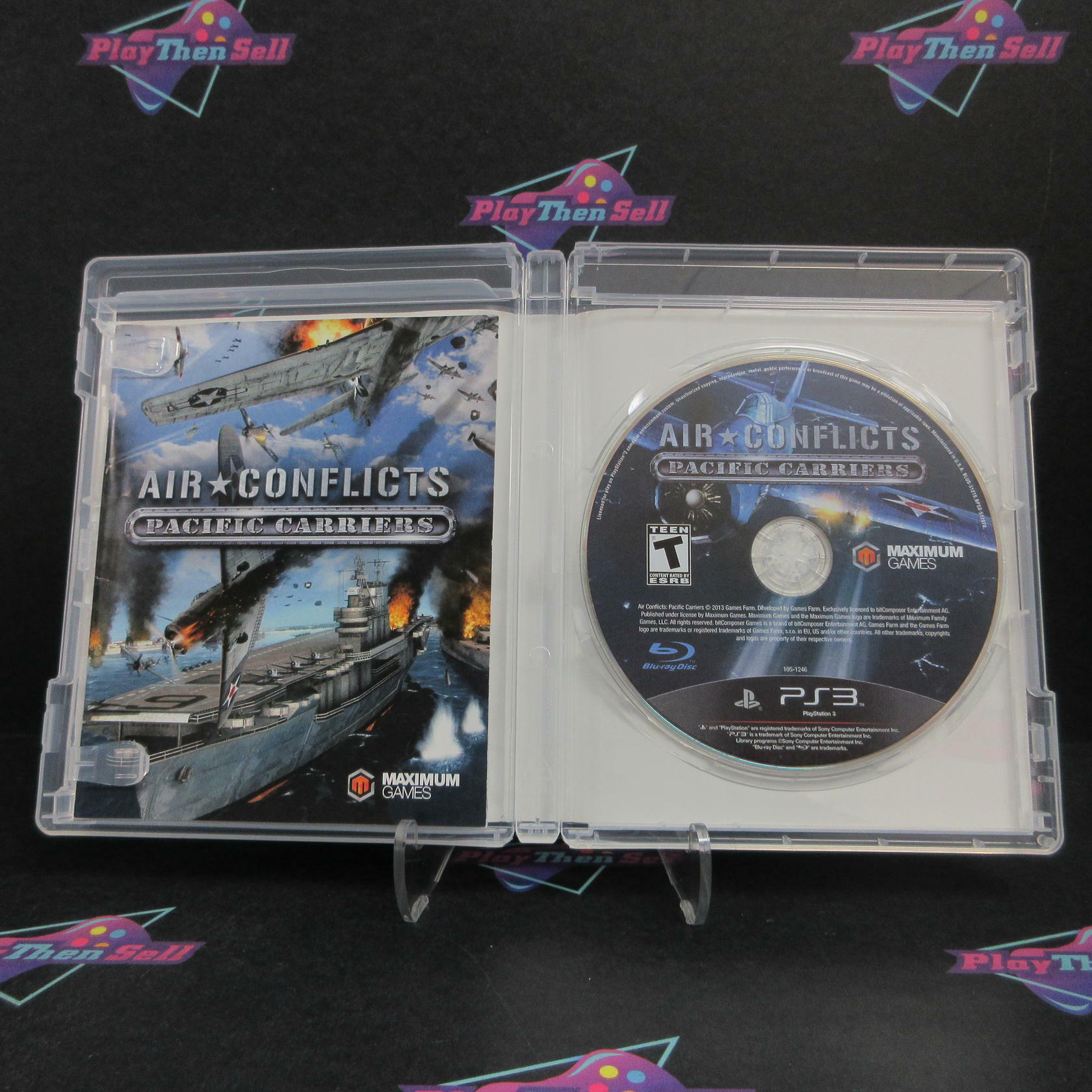Air Conflicts Pacific Carriers PS3 PlayStation 3 Complete - Refurbished