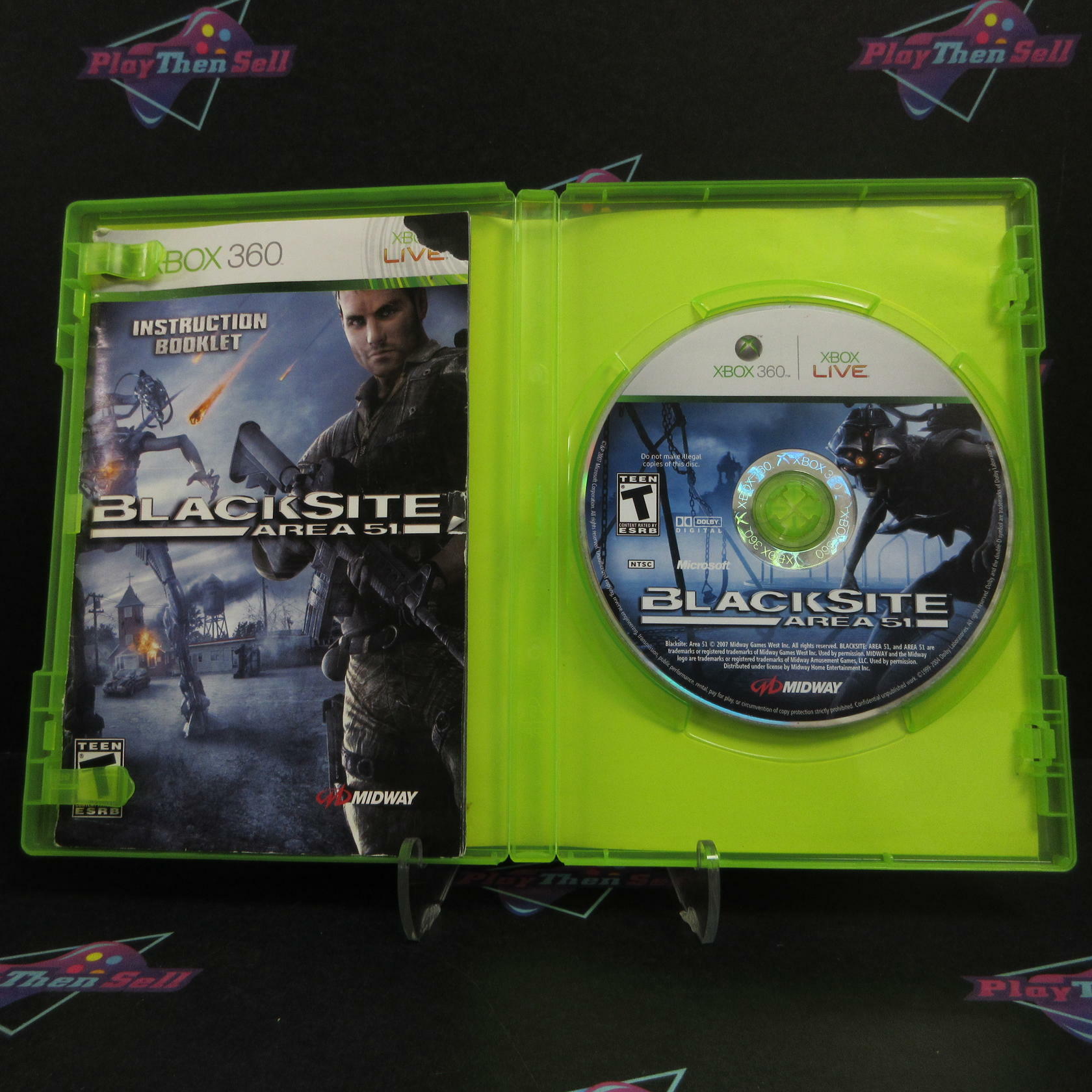 Blacksite Area 51 Xbox 360 Complete - Very Good