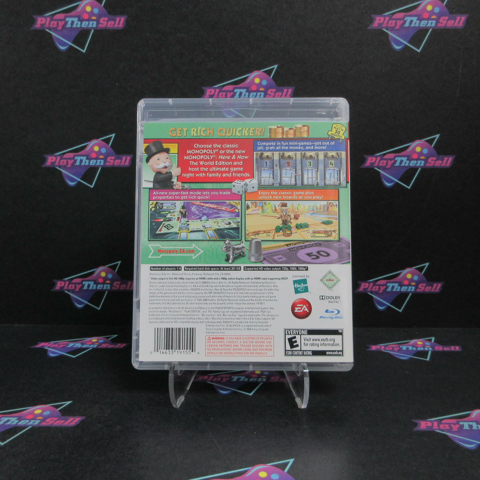 Monopoly PS3 PlayStation 3 Complete - Refurbished