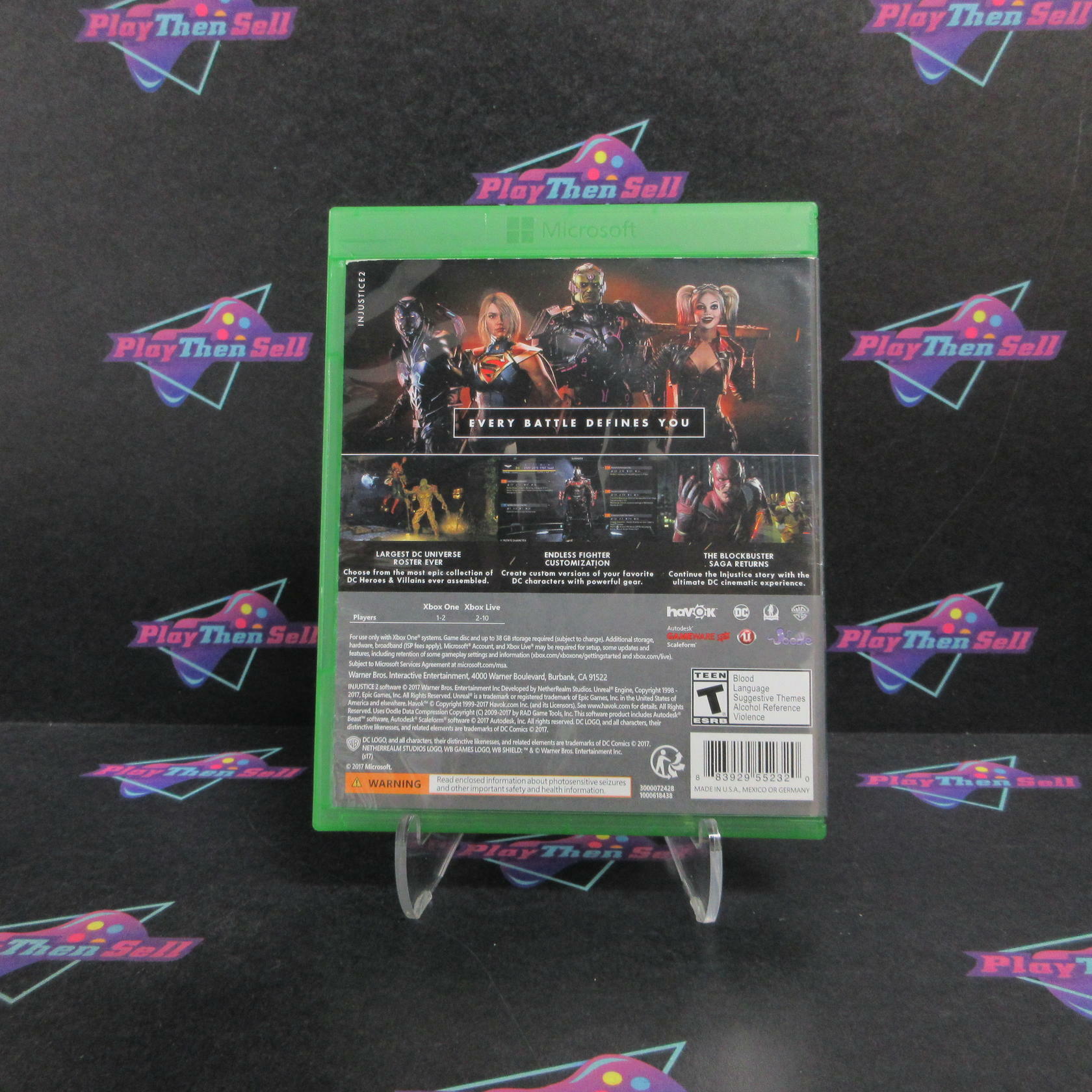 Injustice 2 Xbox One Complete - Very Good