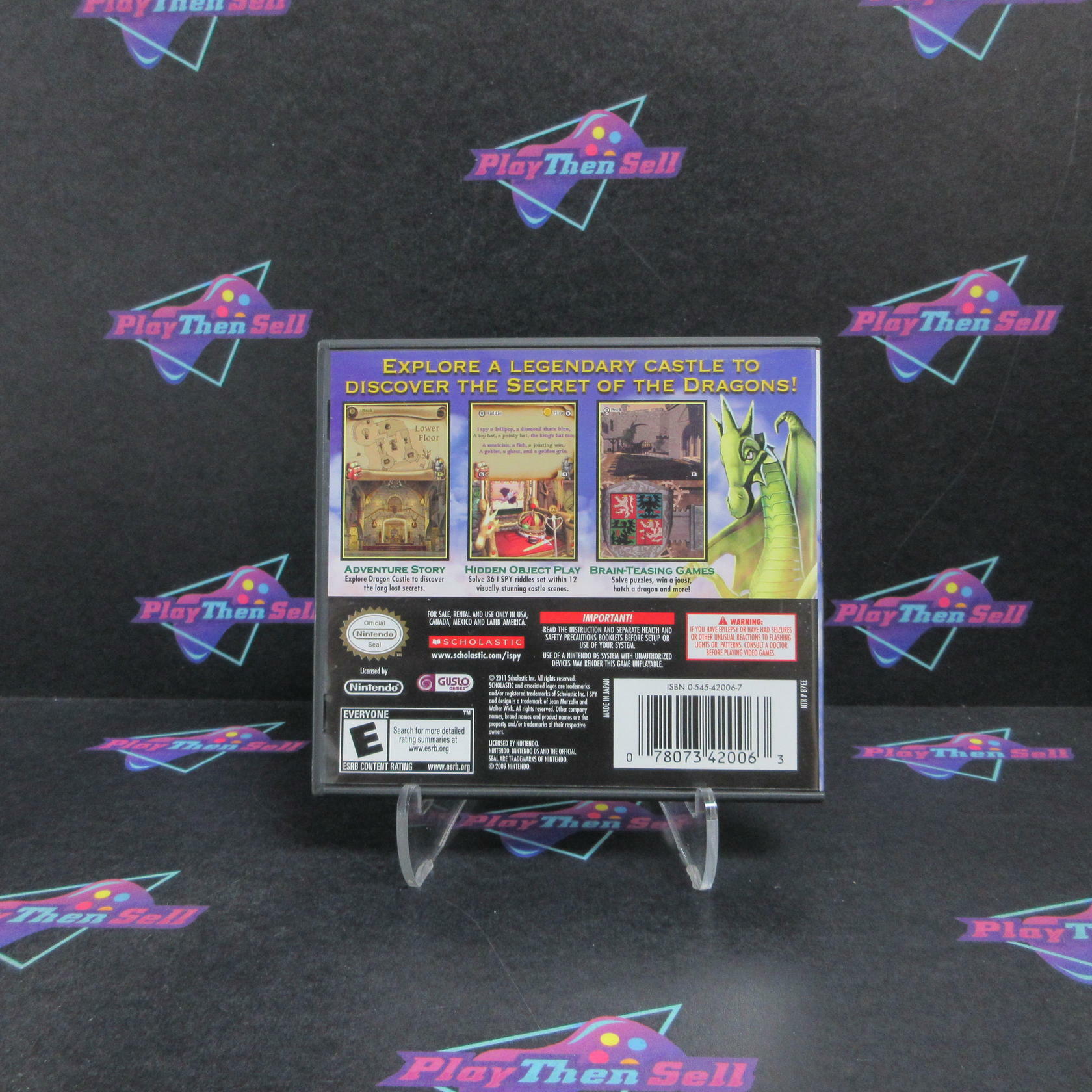 I Spy Castle Nintendo DS Complete - Very Good