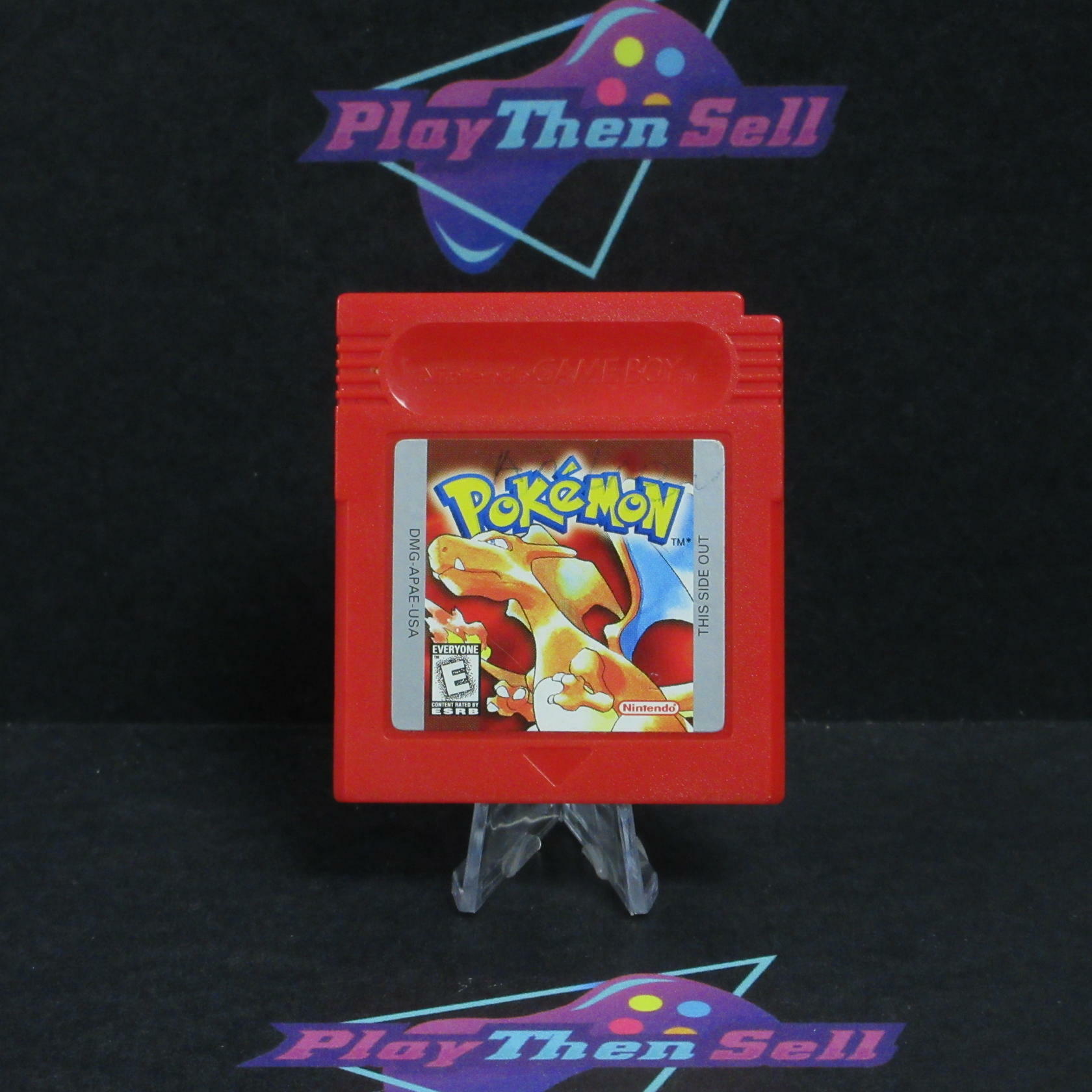 Pokemon Red Nintendo Gameboy Cartridge/Tested - Very Good