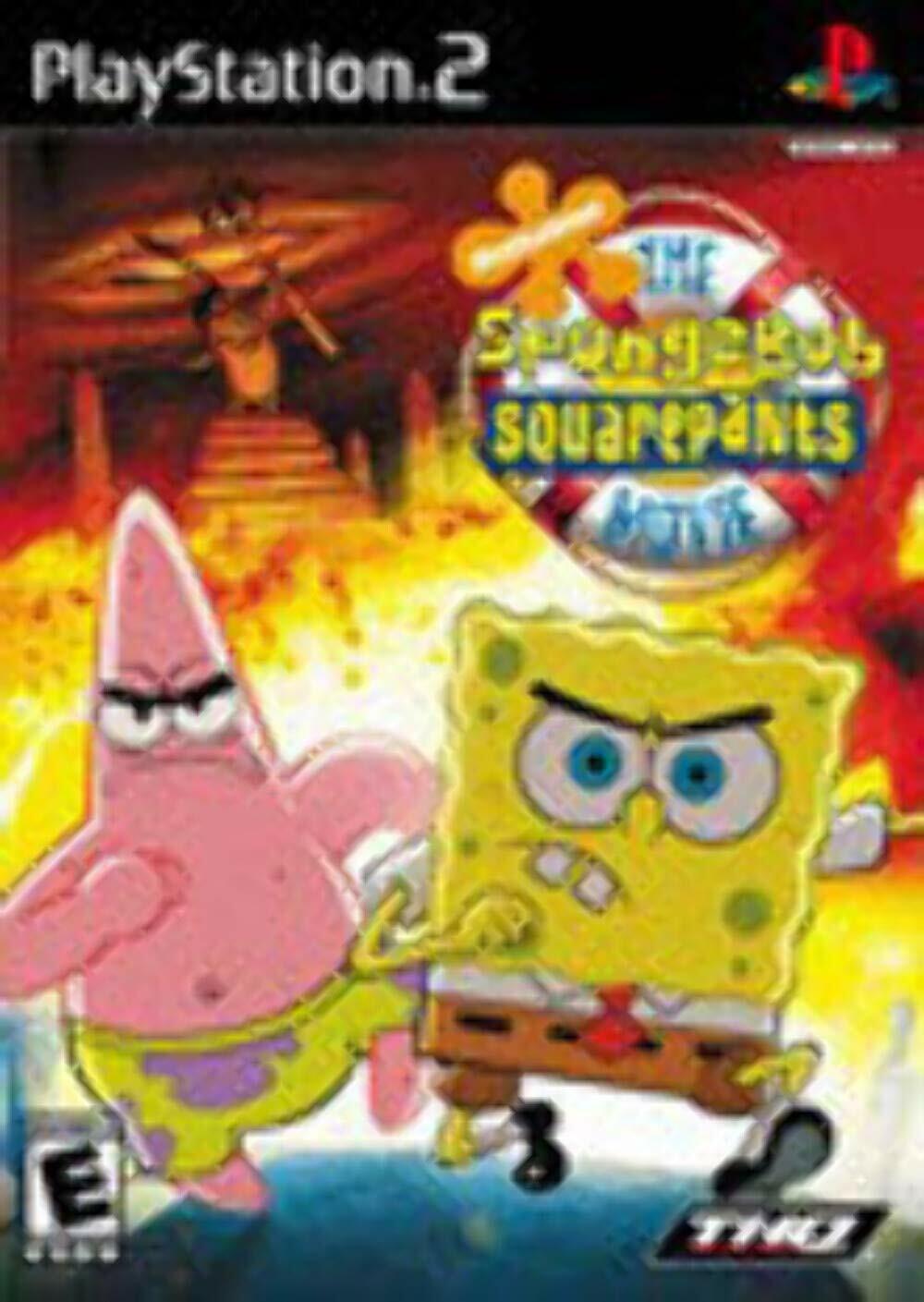 Spongebob Squarepants The Movie PS2 PlayStation 2 Complete - Very Good