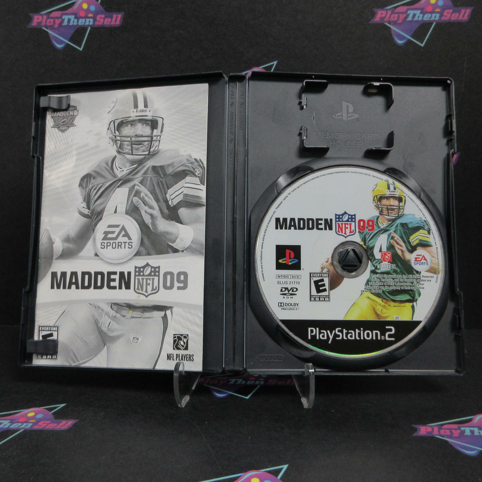 Madden NFL 09 PS2 PlayStation 2 Complete - Very Good