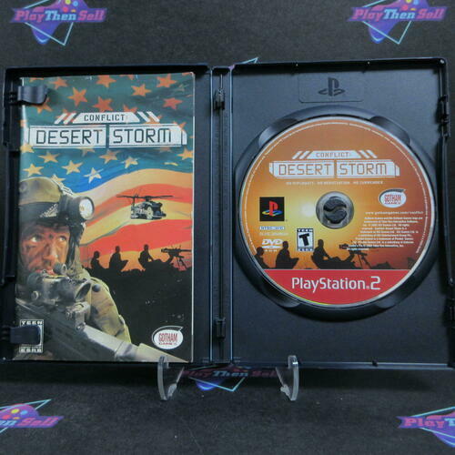 Conflict Desert Storm PS2 PlayStation 2 GH Complete - Very Good