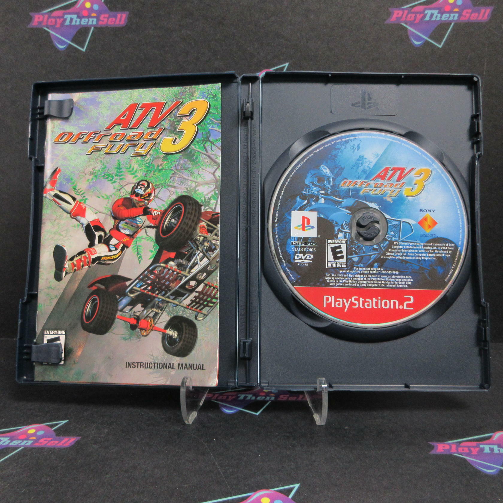 ATV Offroad Fury 3 PS2 PlayStation 2 GH + Reg Card Complete - Very Good