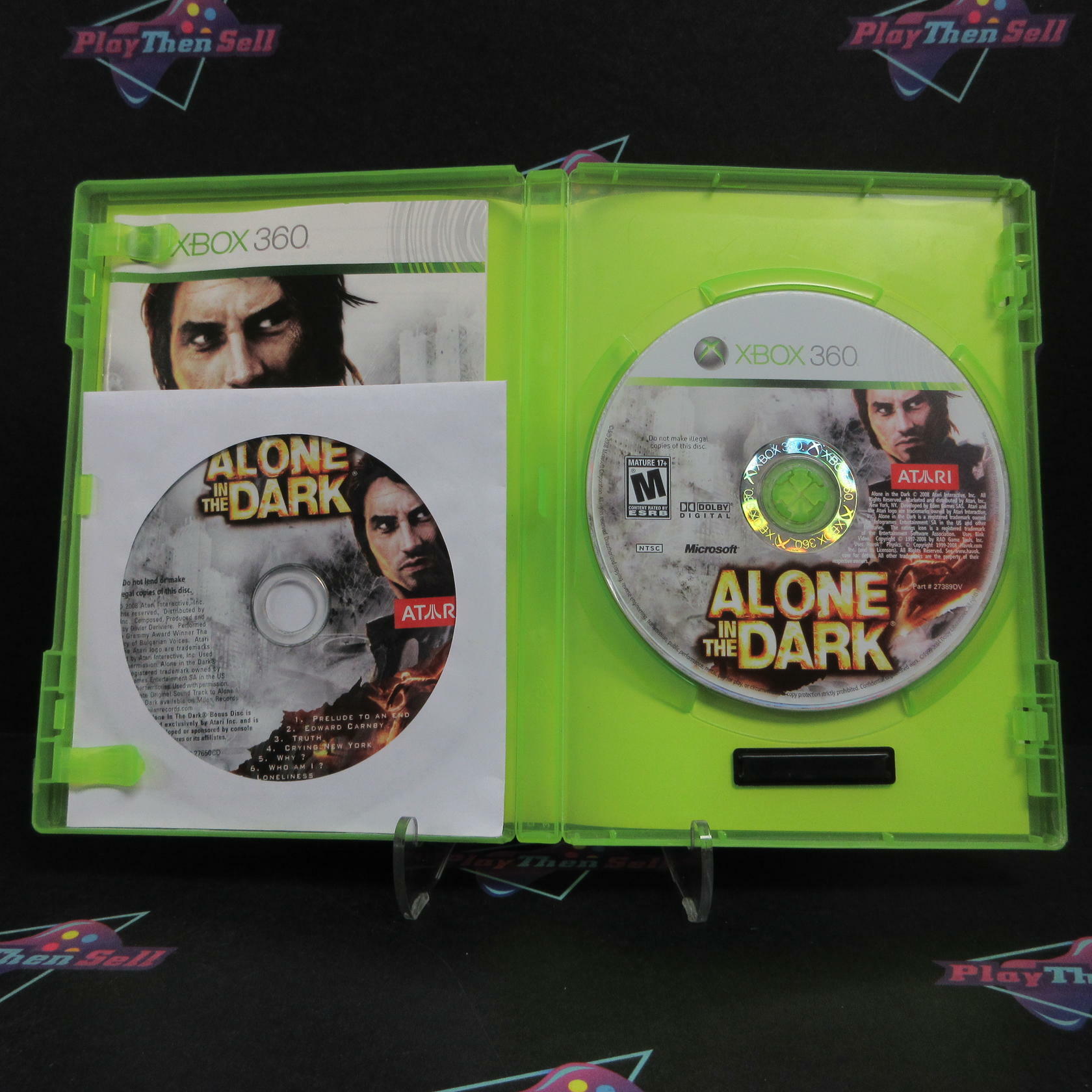 Alone in the Dark Xbox 360 + Sound Track Complete - Very Good