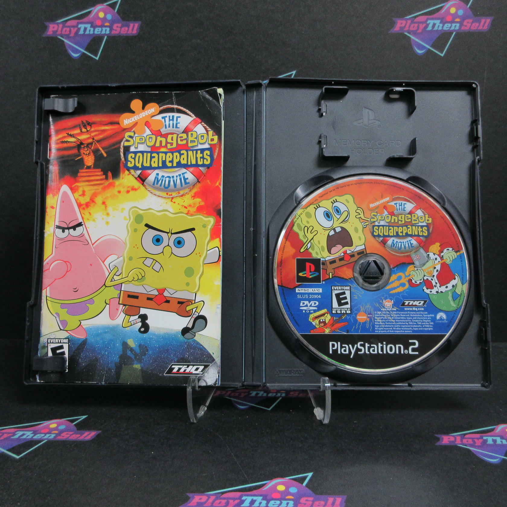 Spongebob Squarepants The Movie PS2 PlayStation 2 Complete - Very Good