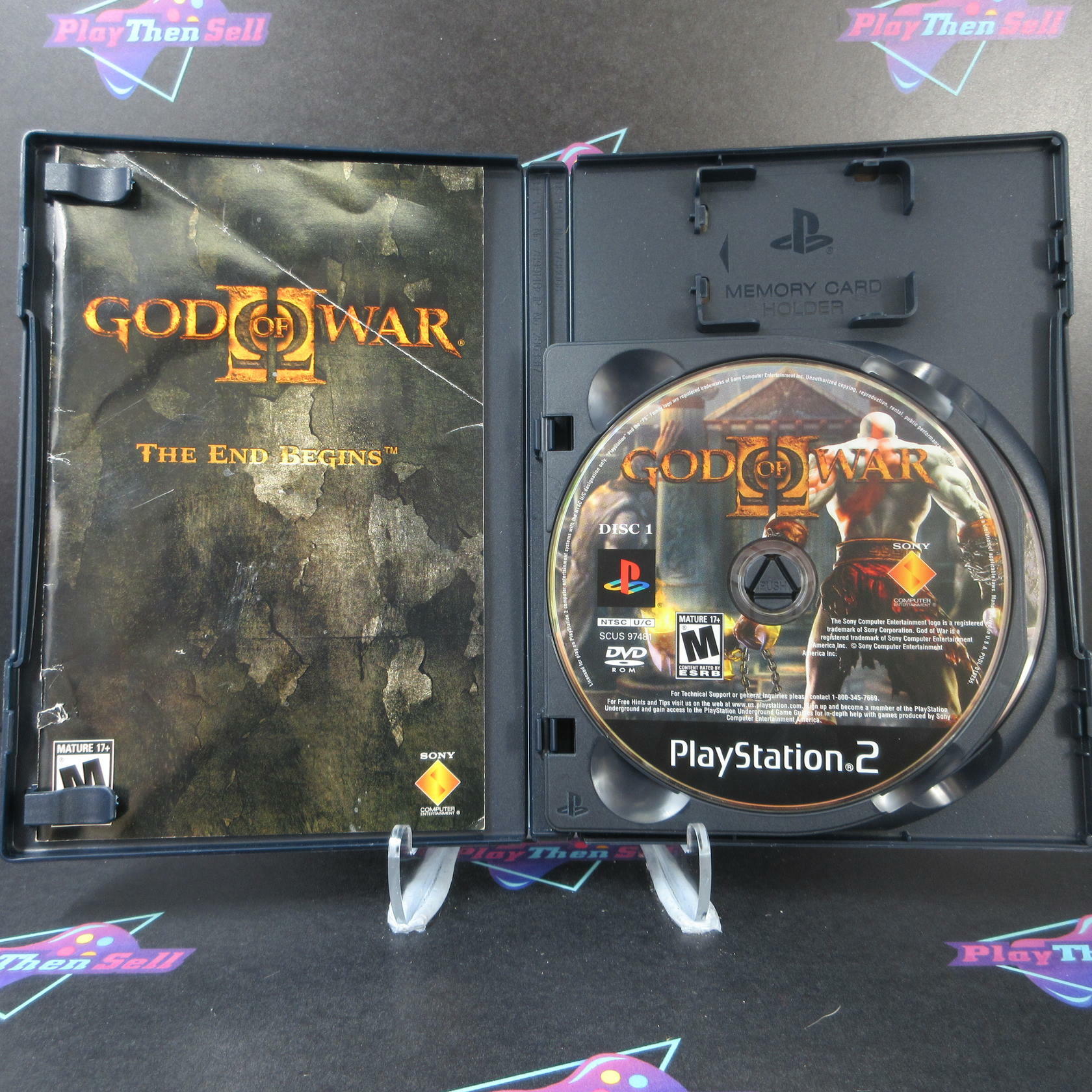 God of War 2 PS2 PlayStation 2 Complete - Very Good