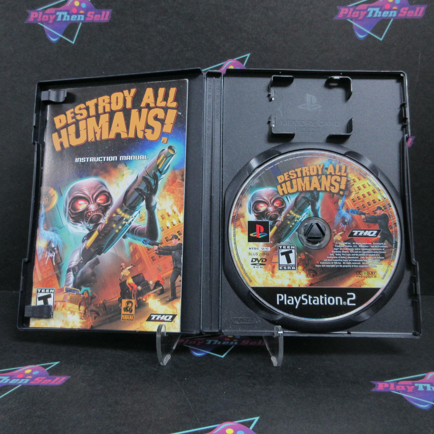 Destroy All Humans PS2 PlayStation 2 Complete - Very Good