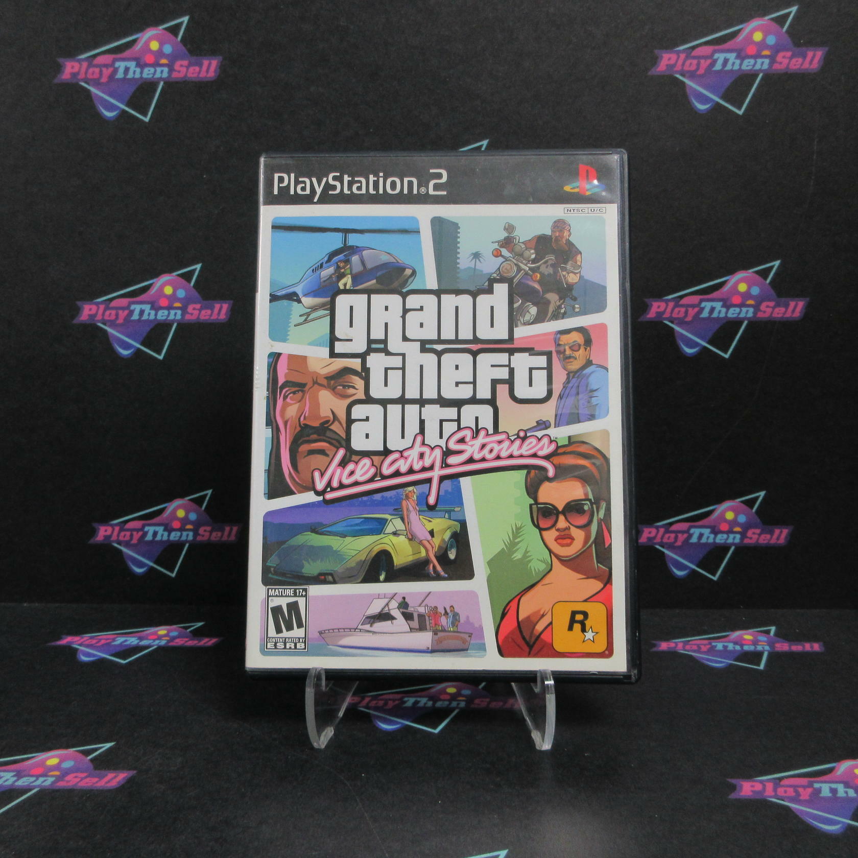 Grand Theft Auto Vice City Stories PS2 PlayStation 2 Complete - Very Good