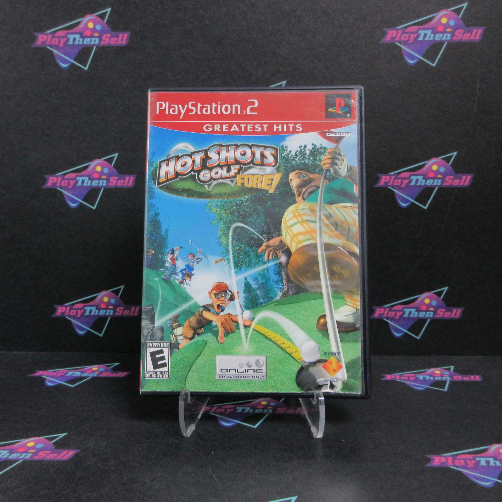 Hot Shots Golf Fore PS2 PlayStation 2 GH Complete - Very Good