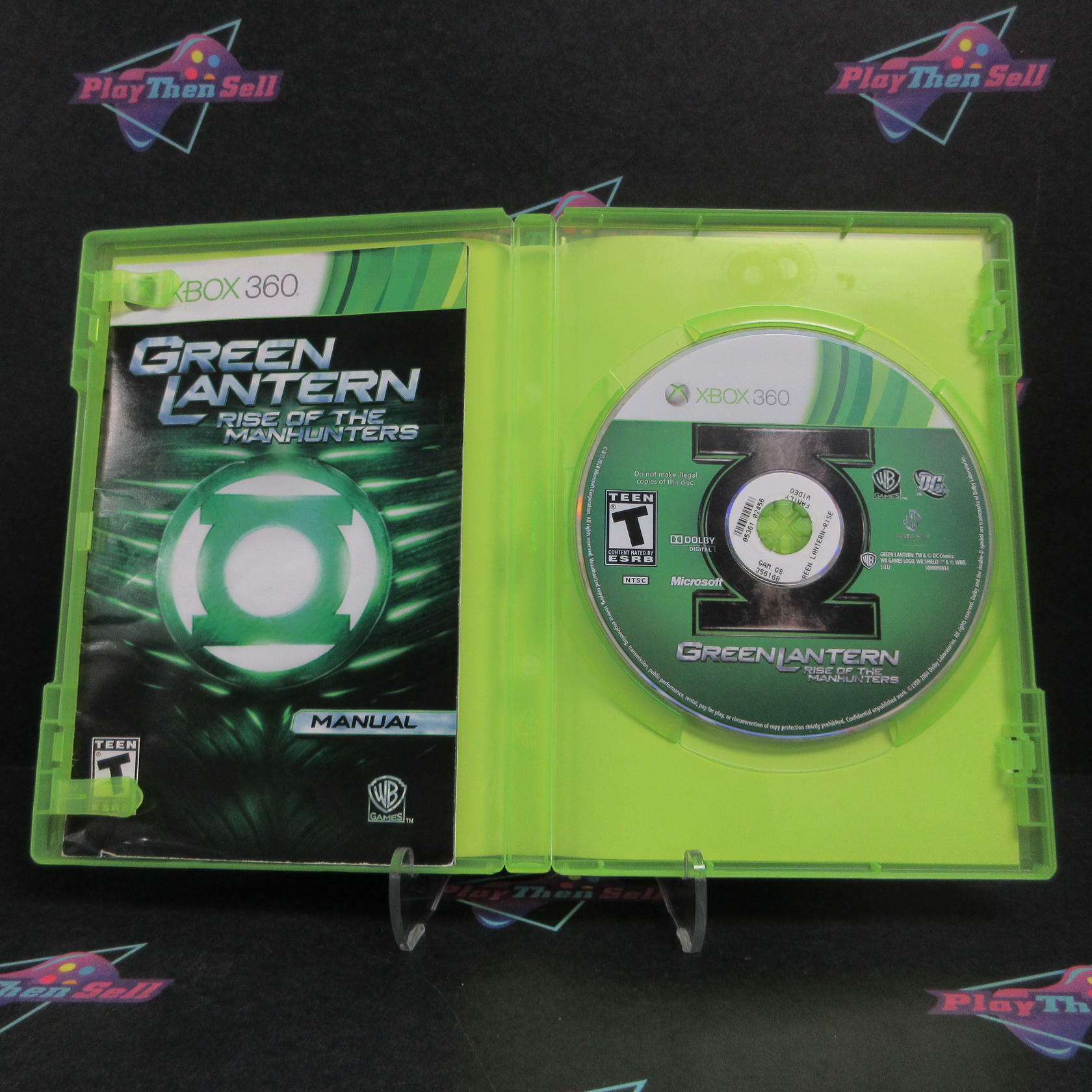 Green Lantern Rise of the Manhunters Xbox 360 Complete - Very Good