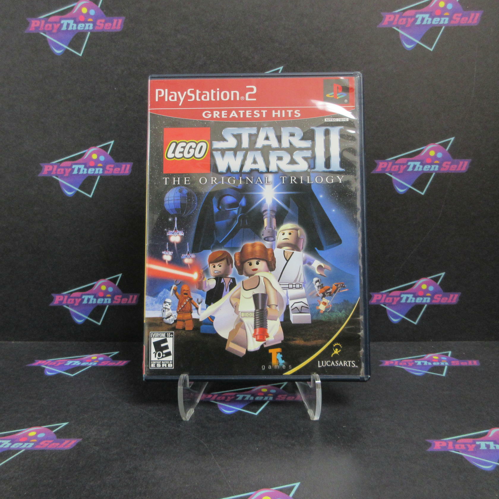 Lego Star Wars II The Original Trilogy PS2 PlayStation 2 GH Complete - Very Good