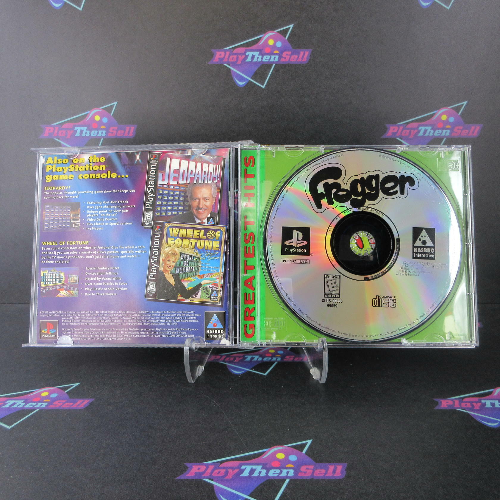 Frogger Greatest Hits PS1 PlayStation 1 Complete - Very Good