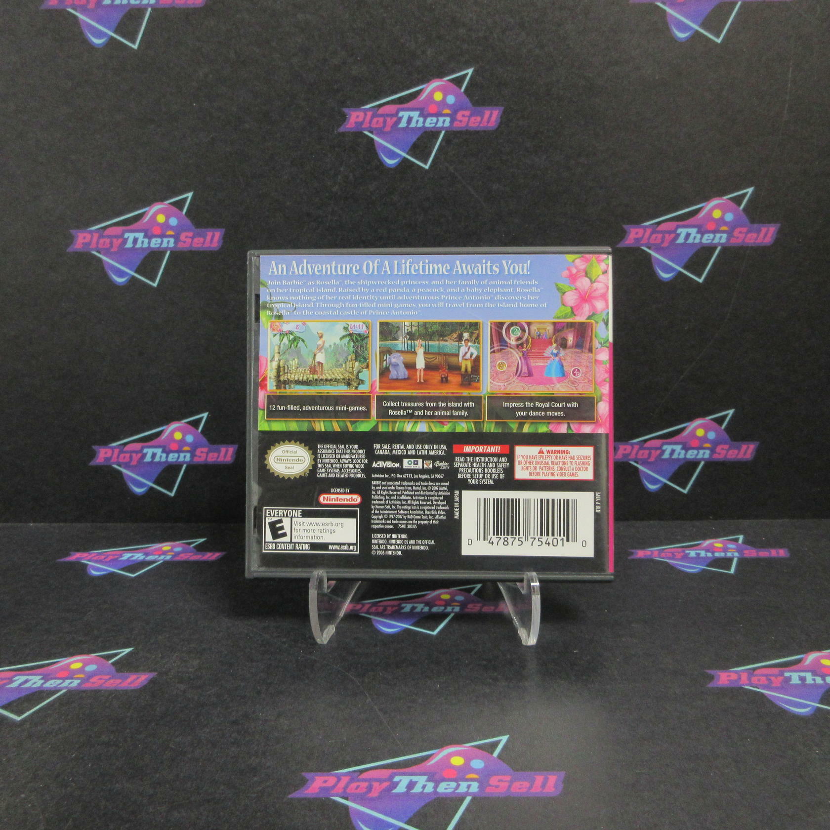 Barbie The Island Princess Nintendo DS Complete - Refurbished