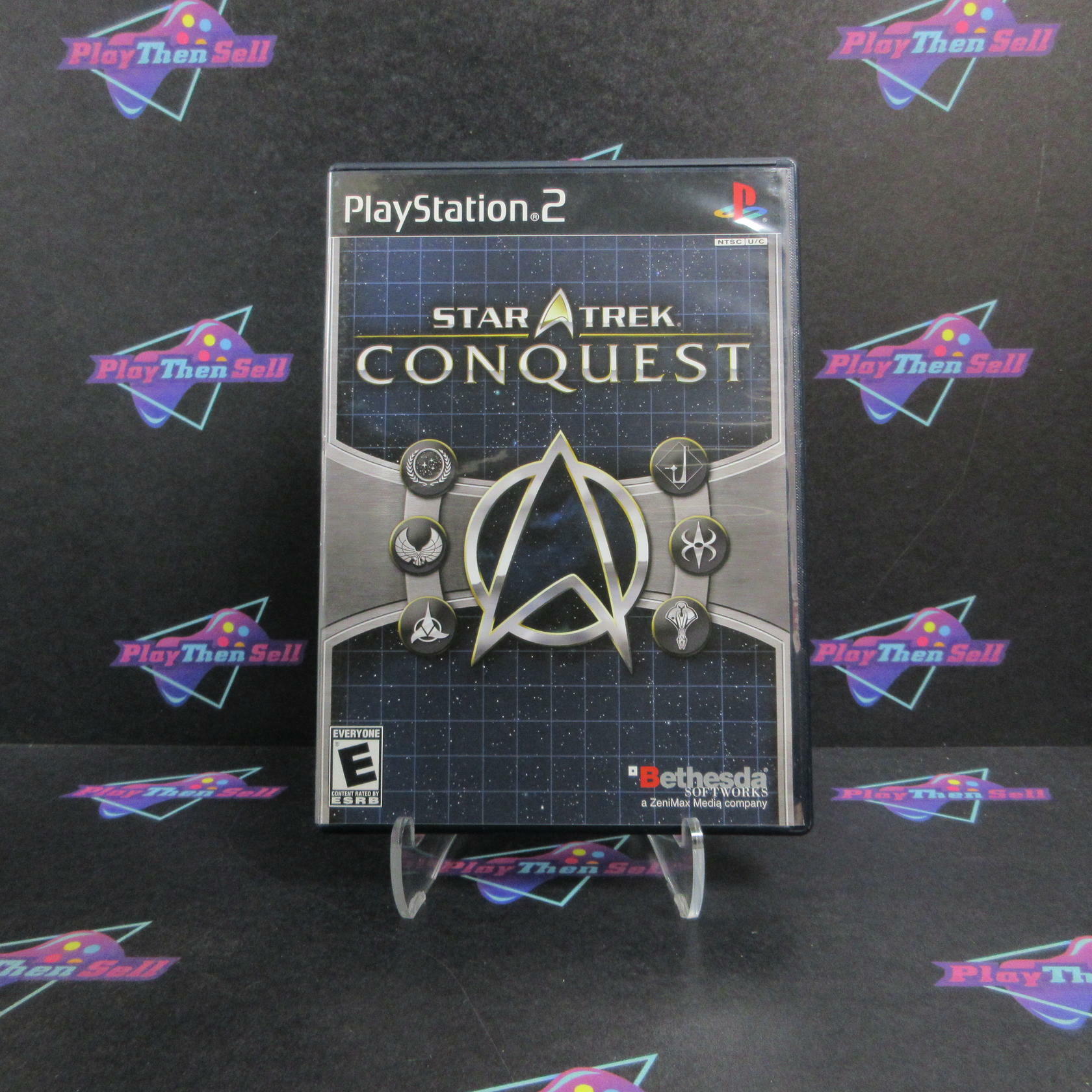 Star Trek Conquest PS2 PlayStation 2 Complete - Very Good