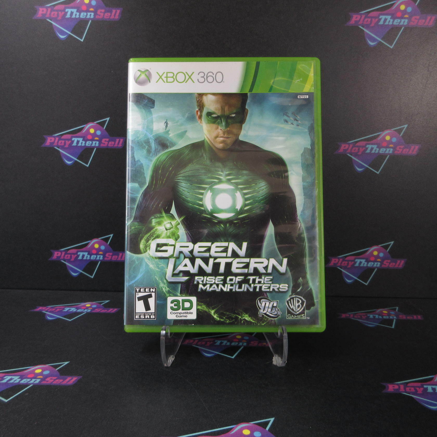 Green Lantern Rise of the Manhunters Xbox 360 Complete - Very Good