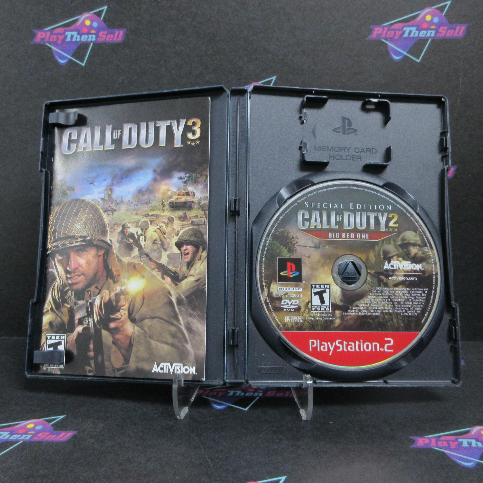 Call of Duty 3 Special Edition PS2 PlayStation 2 GH No Bonus Disc Complete - Very Good