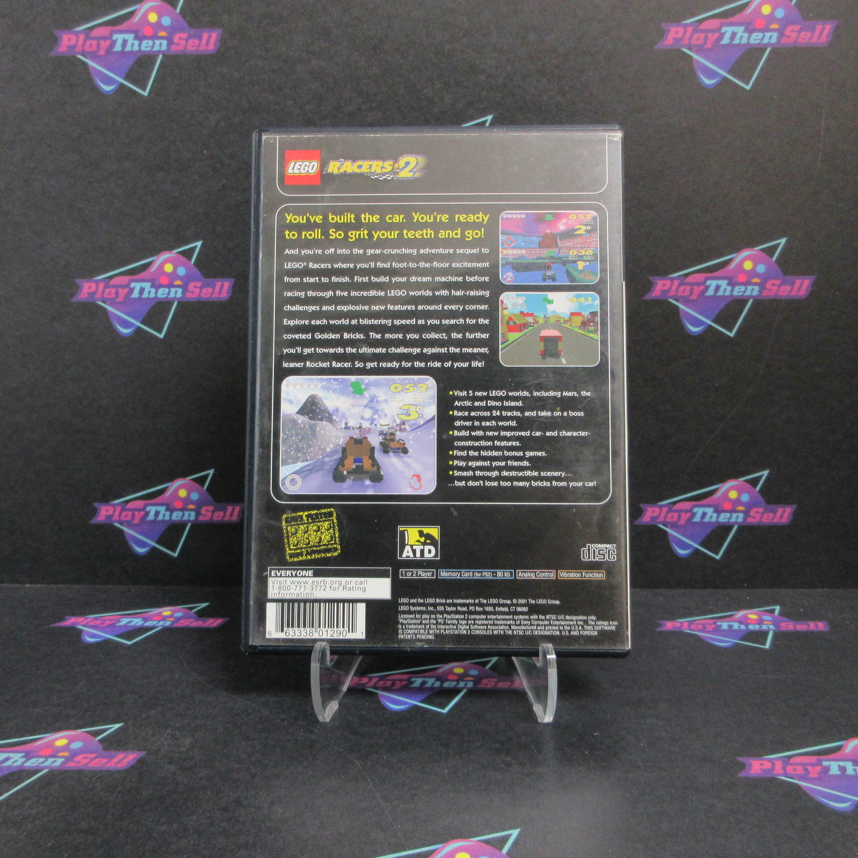 Lego Racers 2 PS2 PlayStation 2 Complete - Very Good