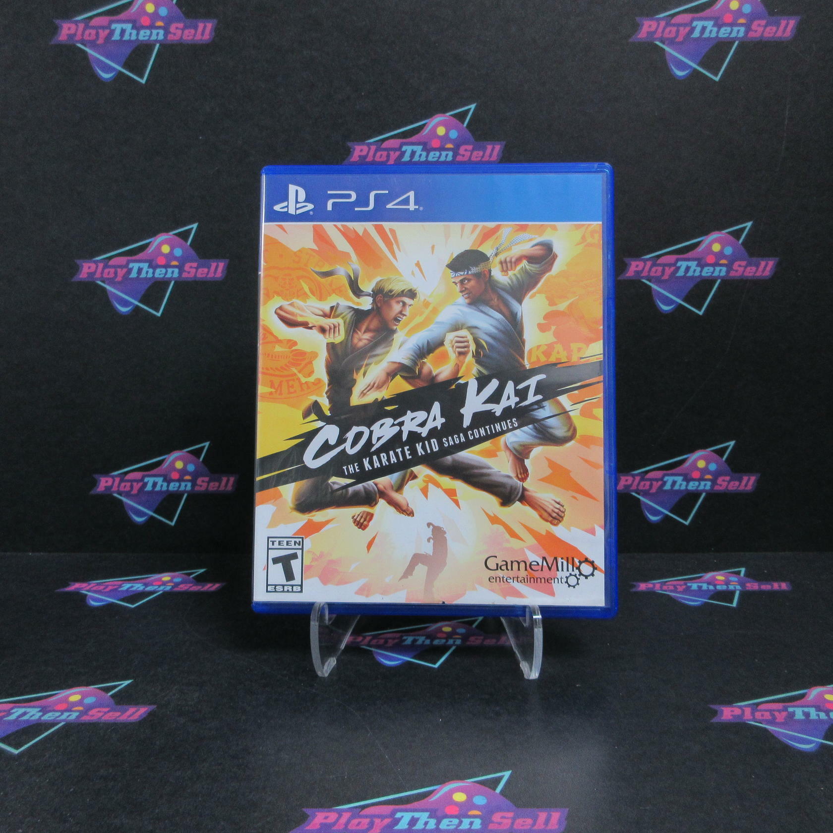 Cobra Kai The Karate Kid Saga Continues PS4 PlayStation 4 Complete - Refurbished