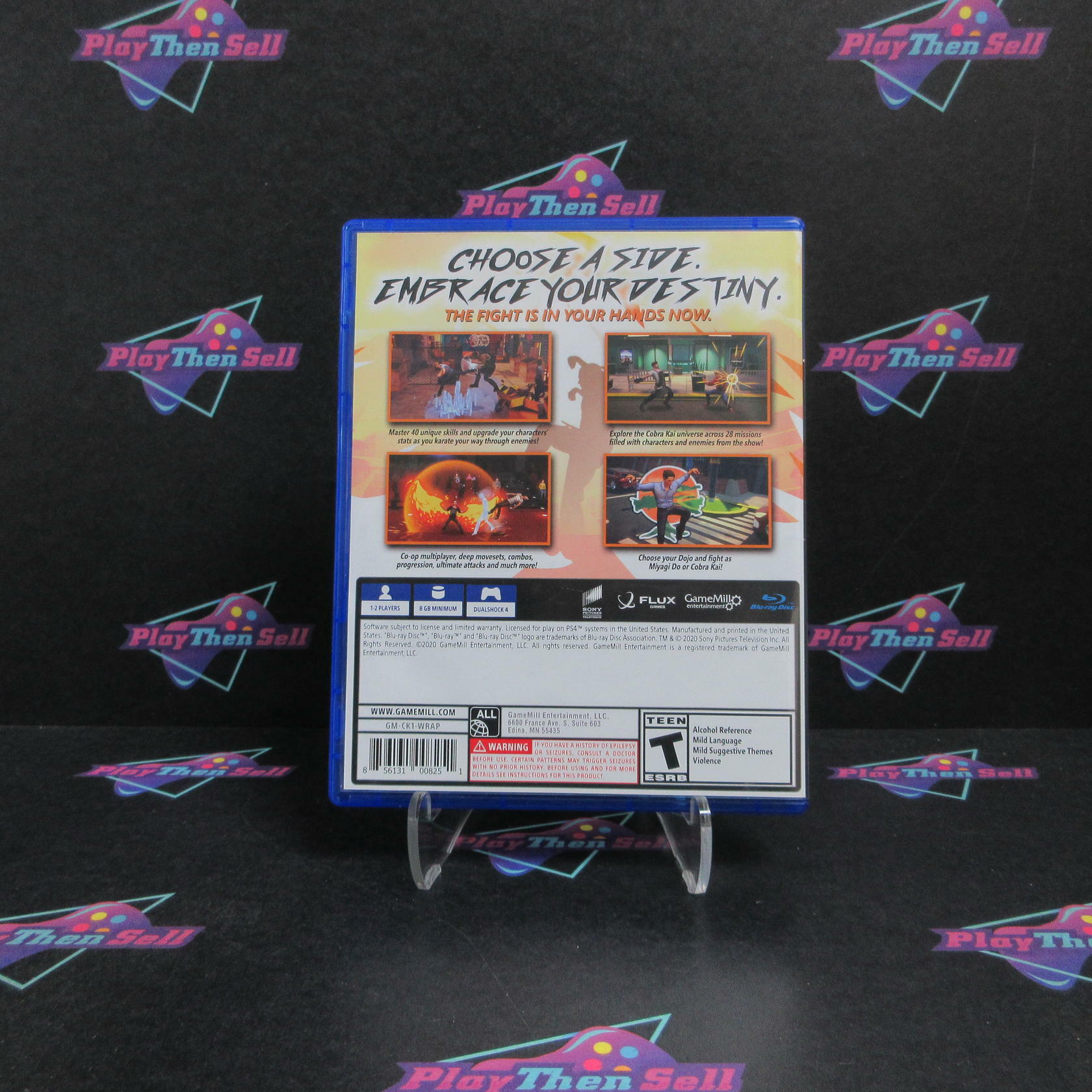 Cobra Kai The Karate Kid Saga Continues PS4 PlayStation 4 Complete - Refurbished