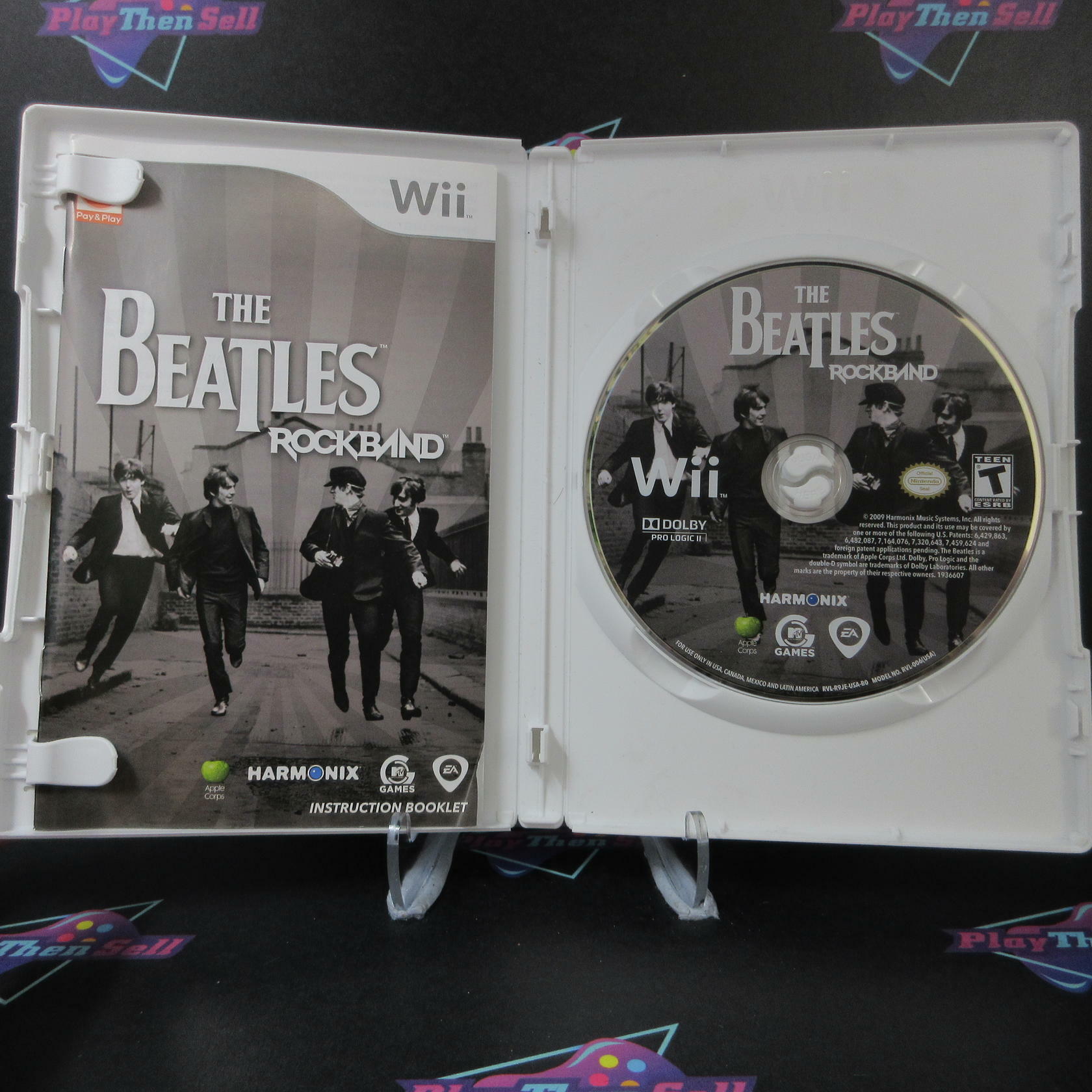 The Beatles Rock Band Nintendo Wii Complete - Very Good
